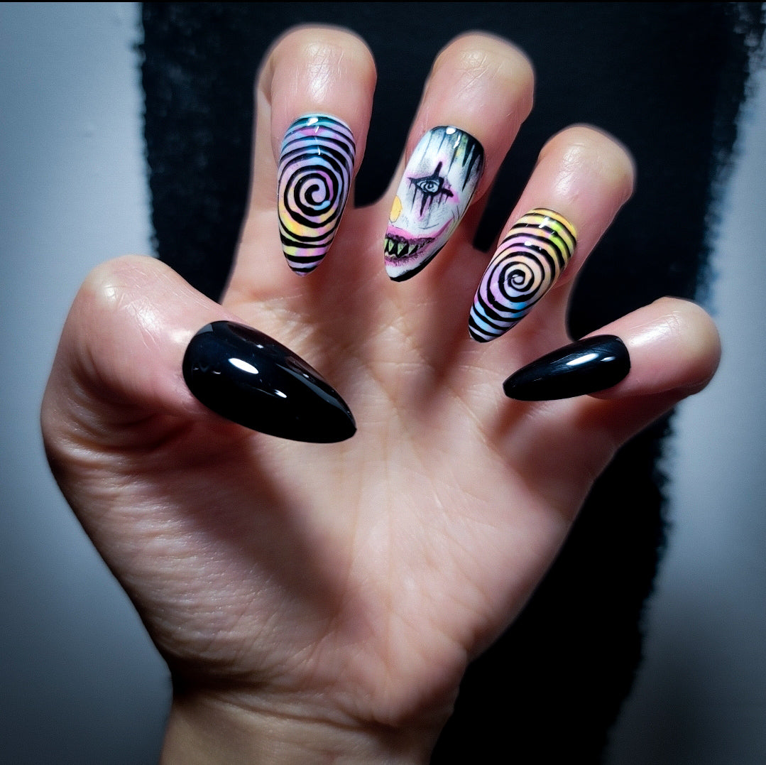 Sweets The Clown (Glow in the Dark) Press on nails