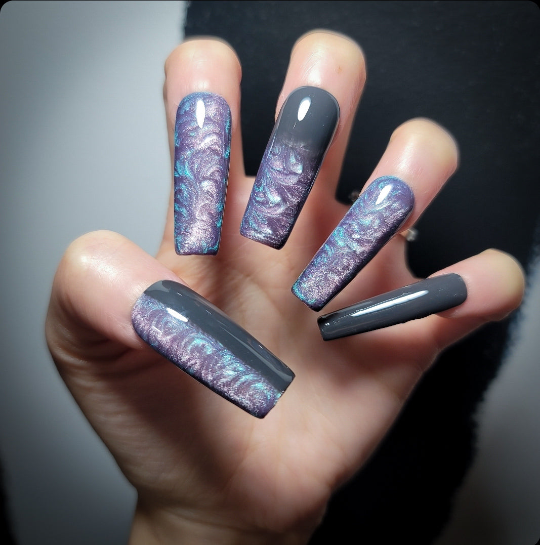 Athame Press on Nail Set