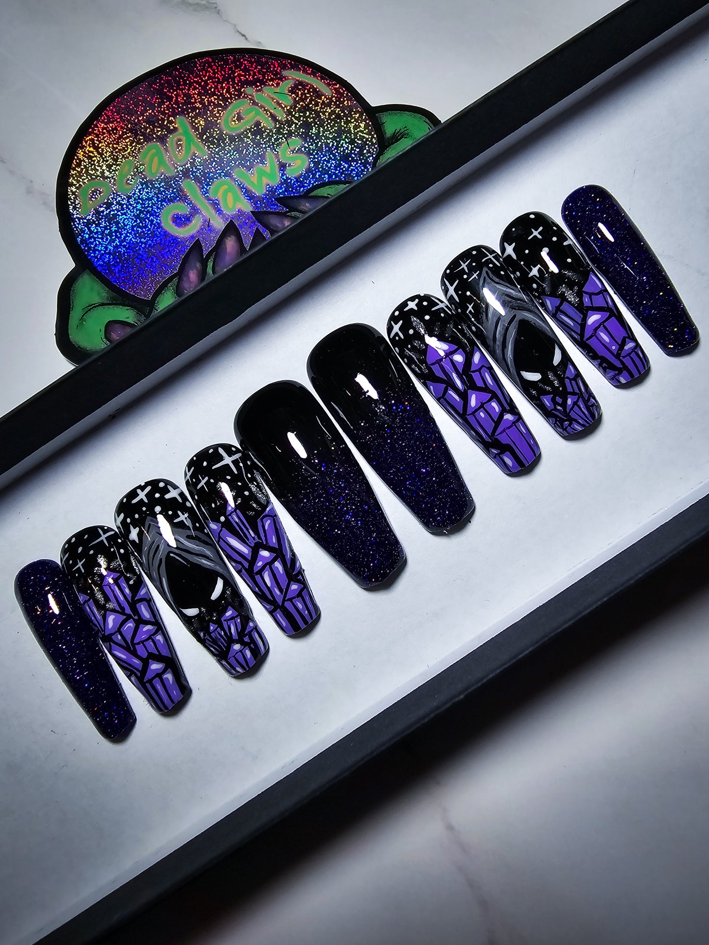 Crystal Possession Press on Nail Set