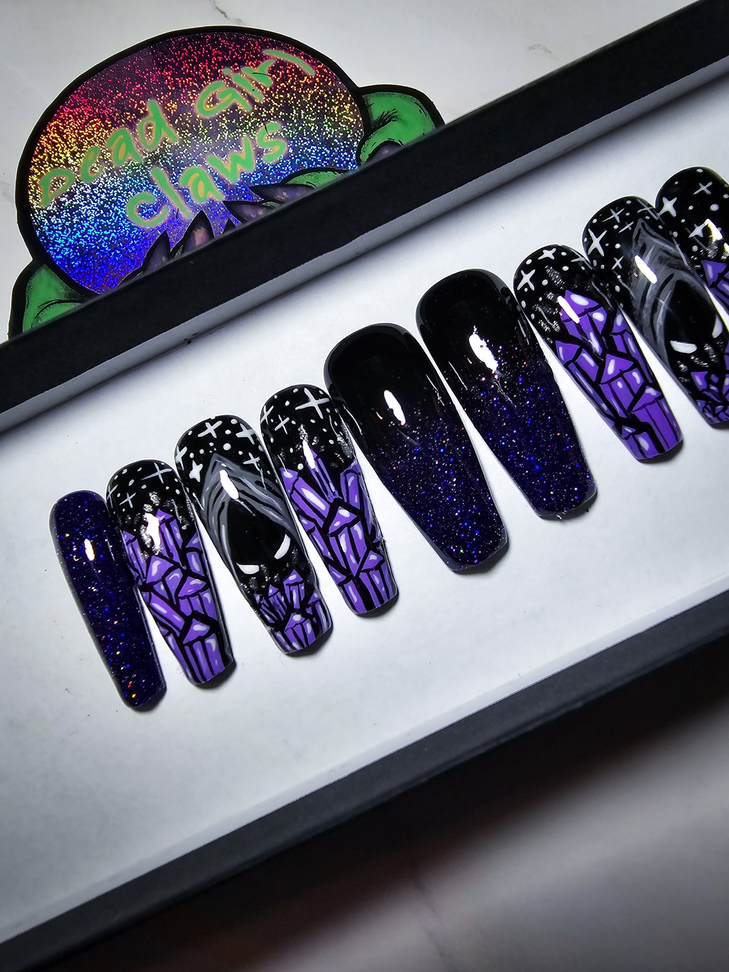 Crystal Possession Press on Nail Set