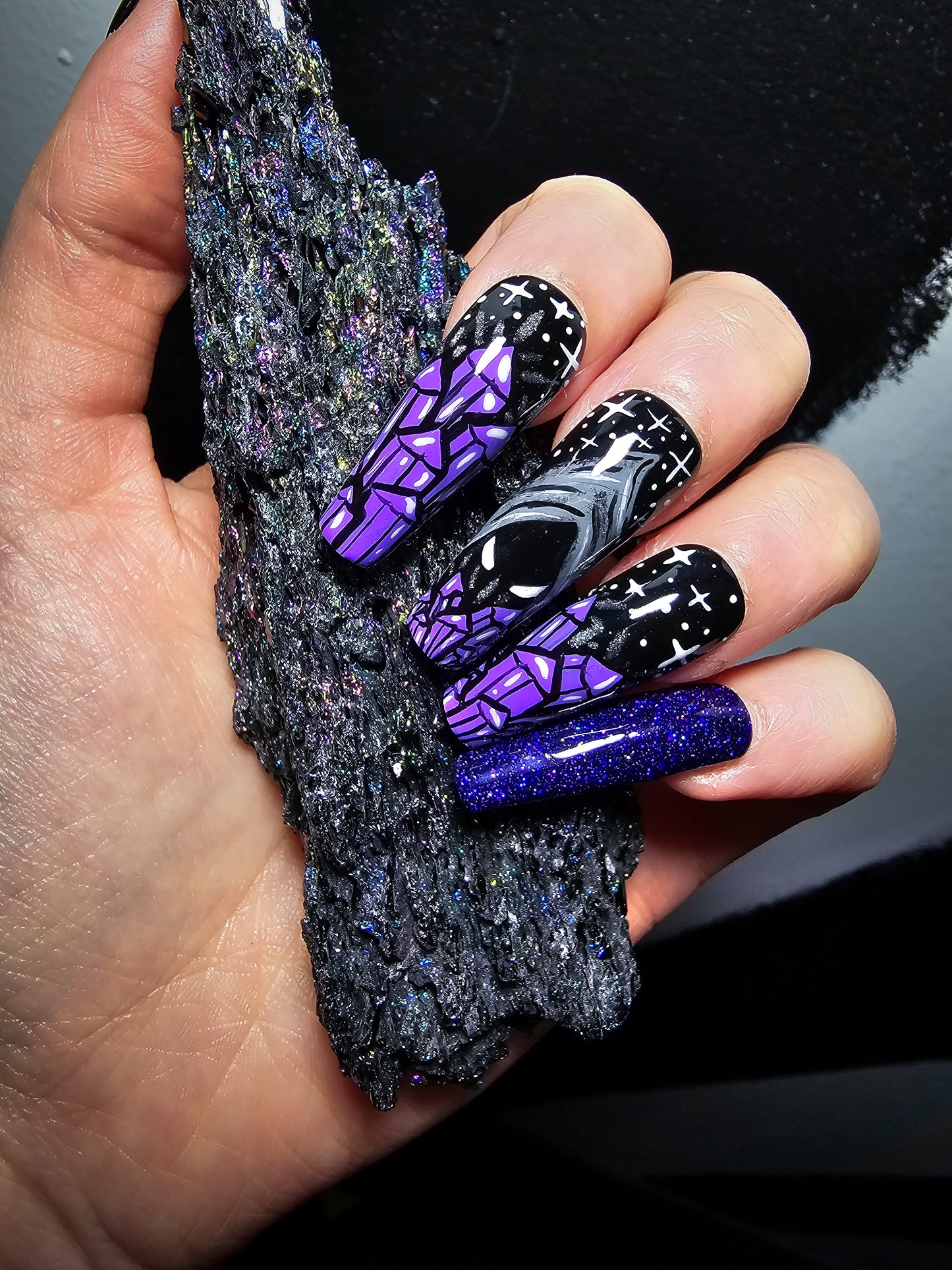 Crystal Possession Press on Nail Set