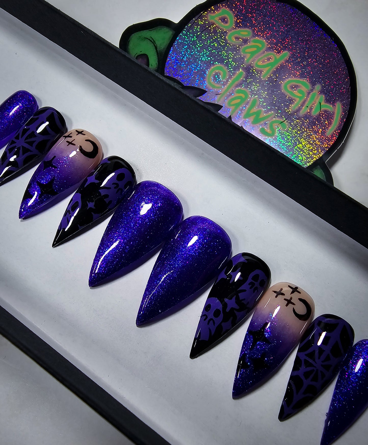 Happy Haunting Press on Nail Set