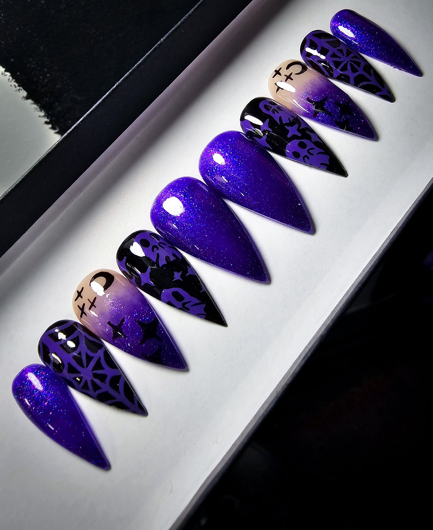Happy Haunting Press on Nail Set
