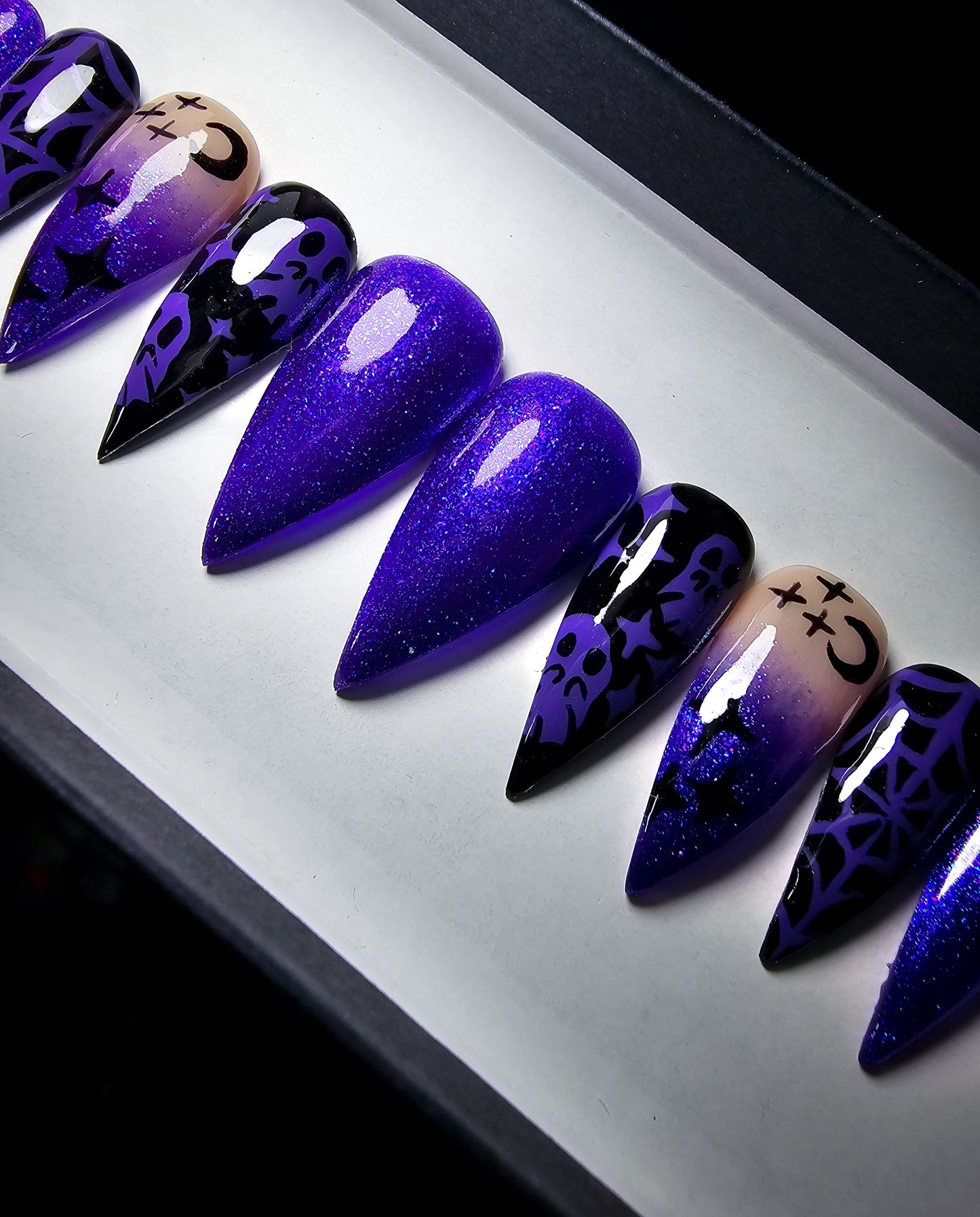 Happy Haunting Press on Nail Set