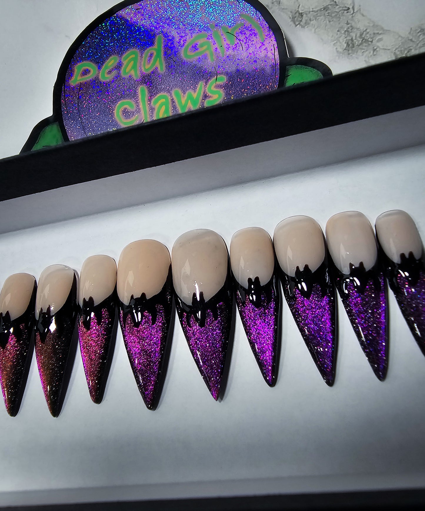 Feelin' Batty Press on Nail Set