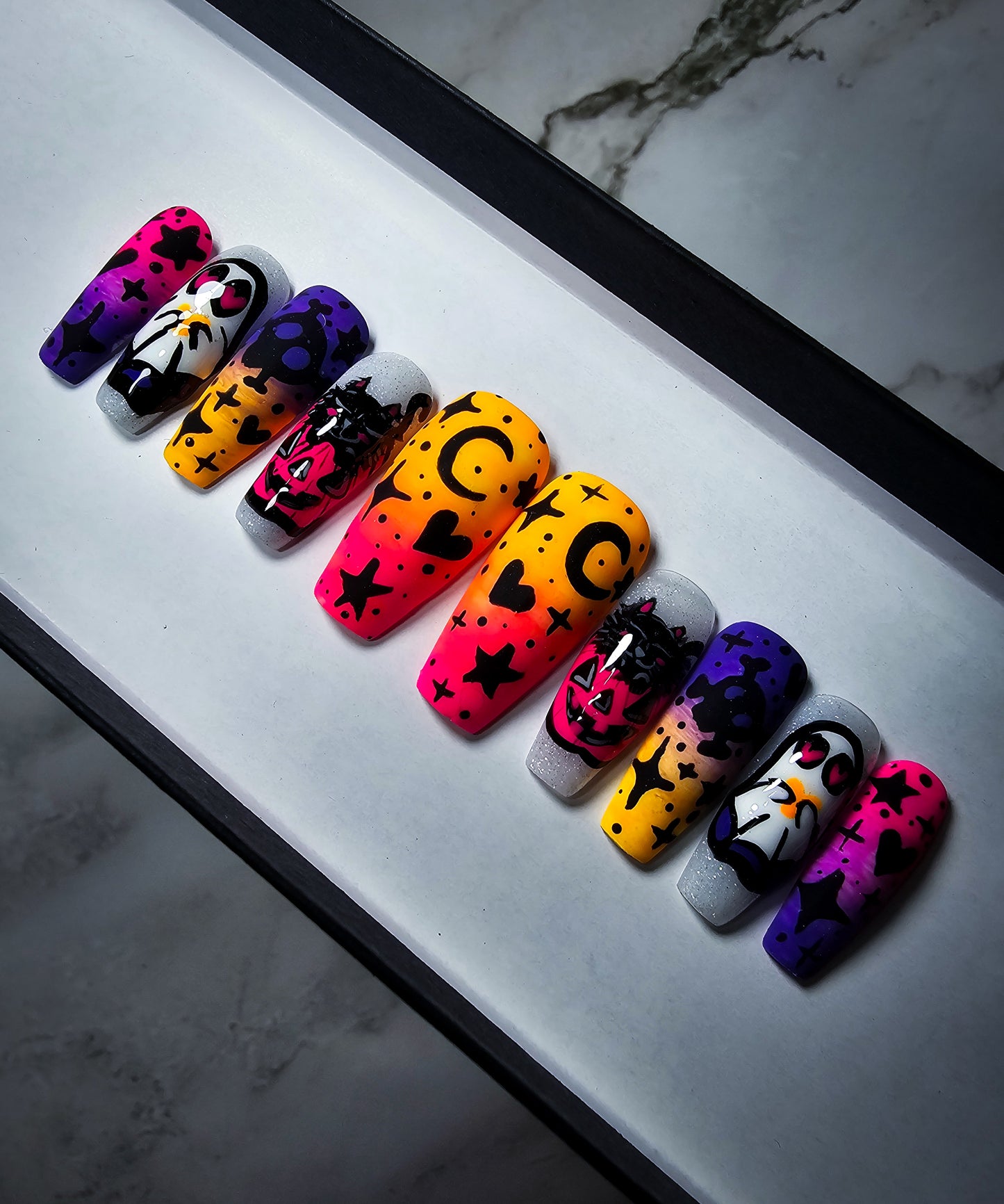Terrors & Treats Press on Nail Set