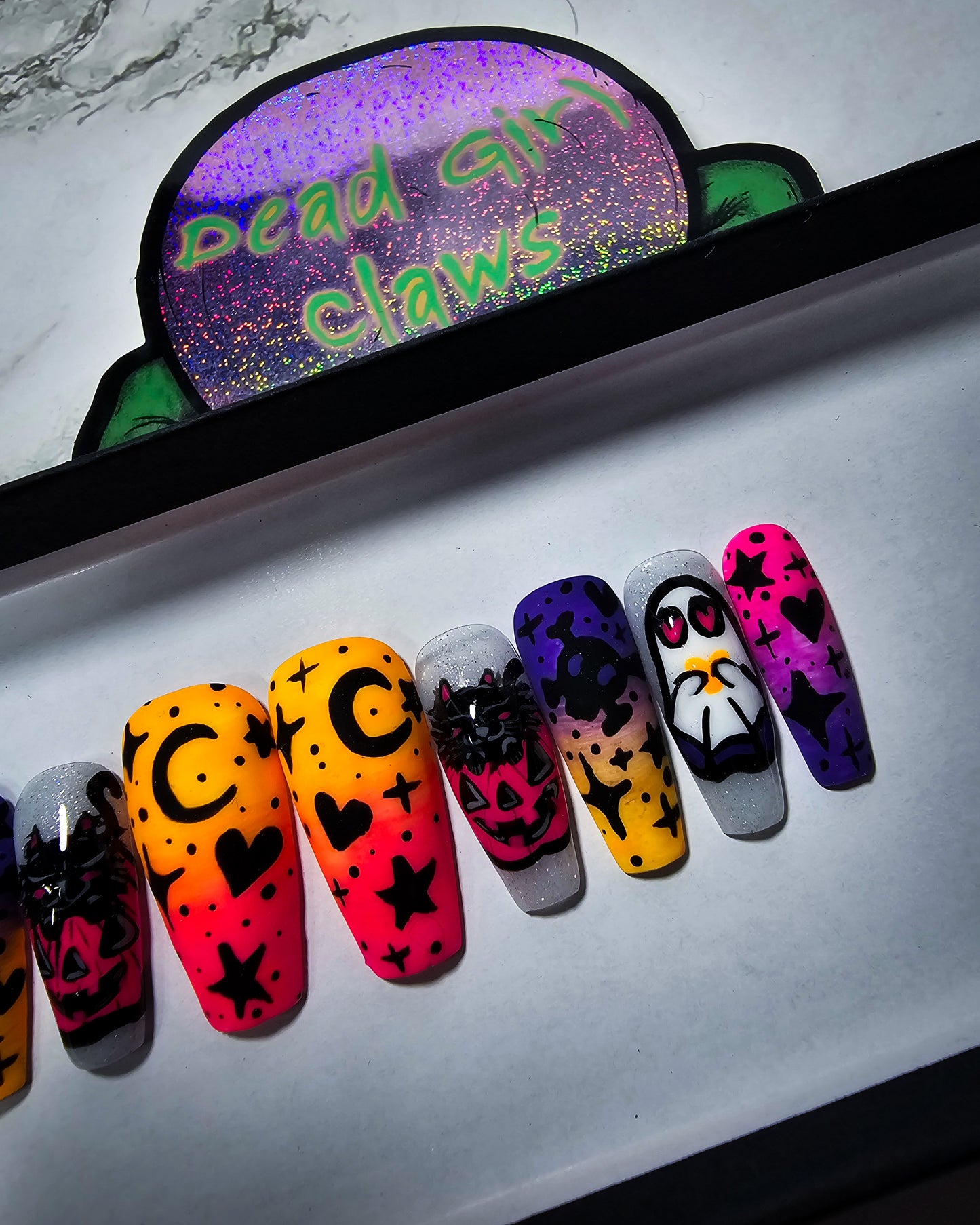 Terrors & Treats Press on Nail Set