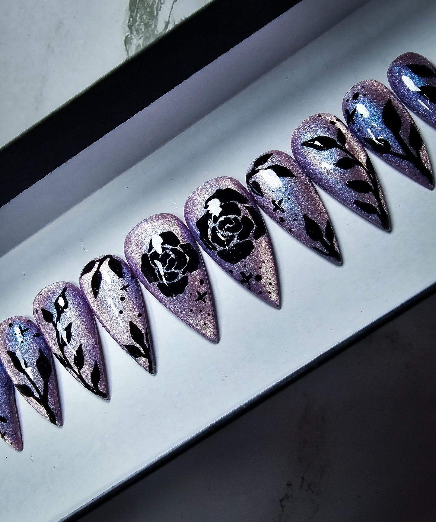 Slay With Sparkle Press on Nails