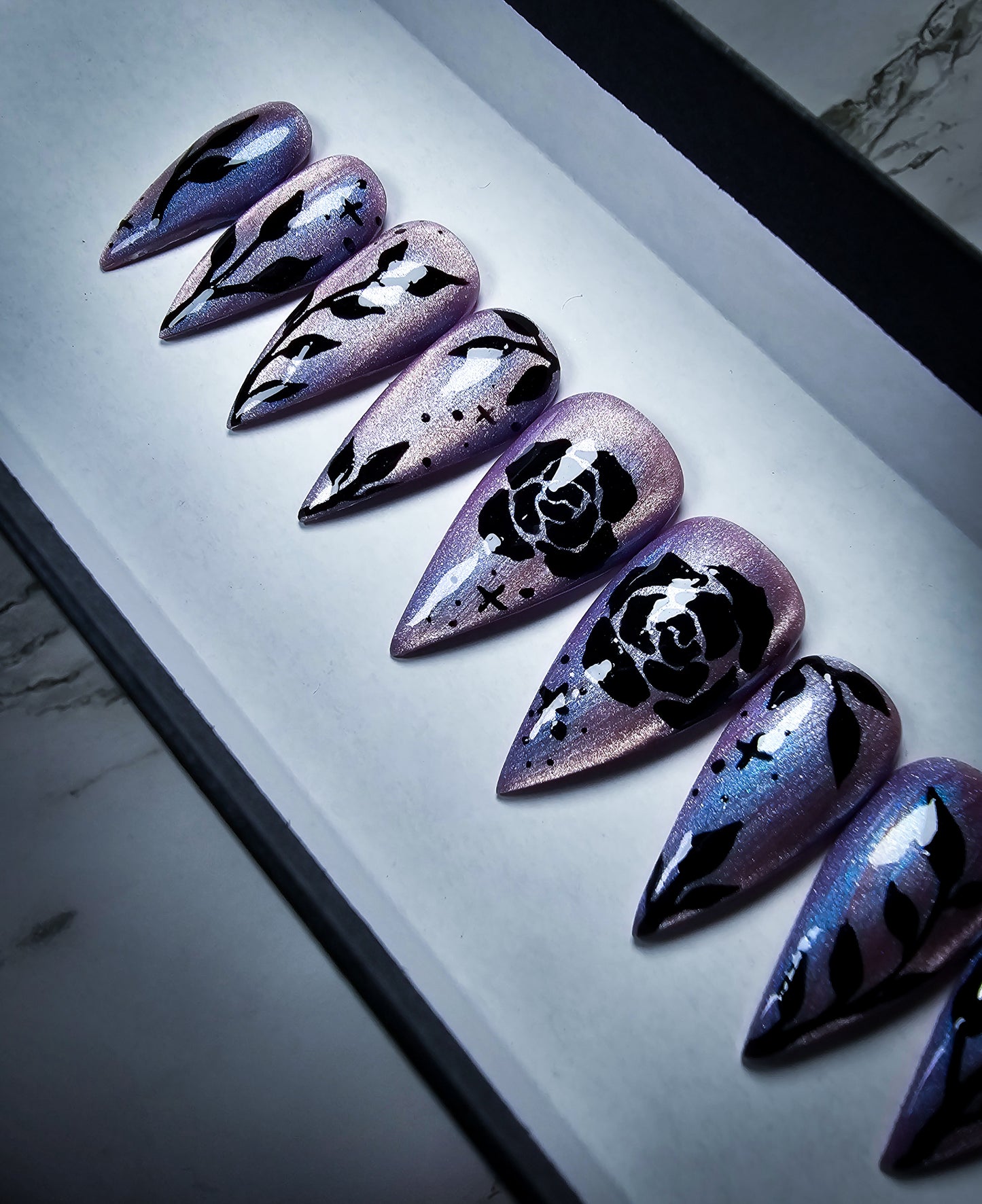 Slay With Sparkle Press on Nails