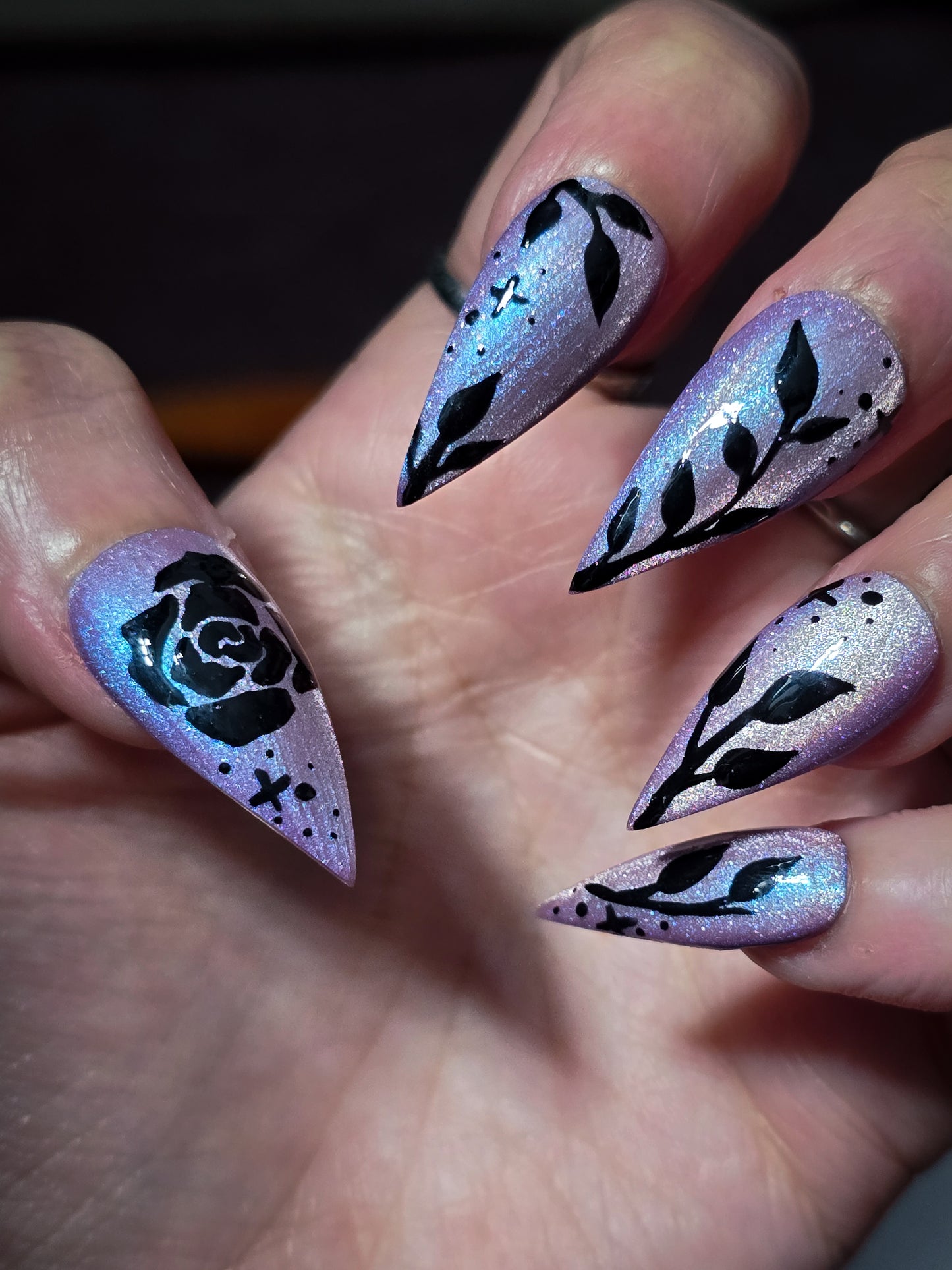 Slay With Sparkle Press on Nails
