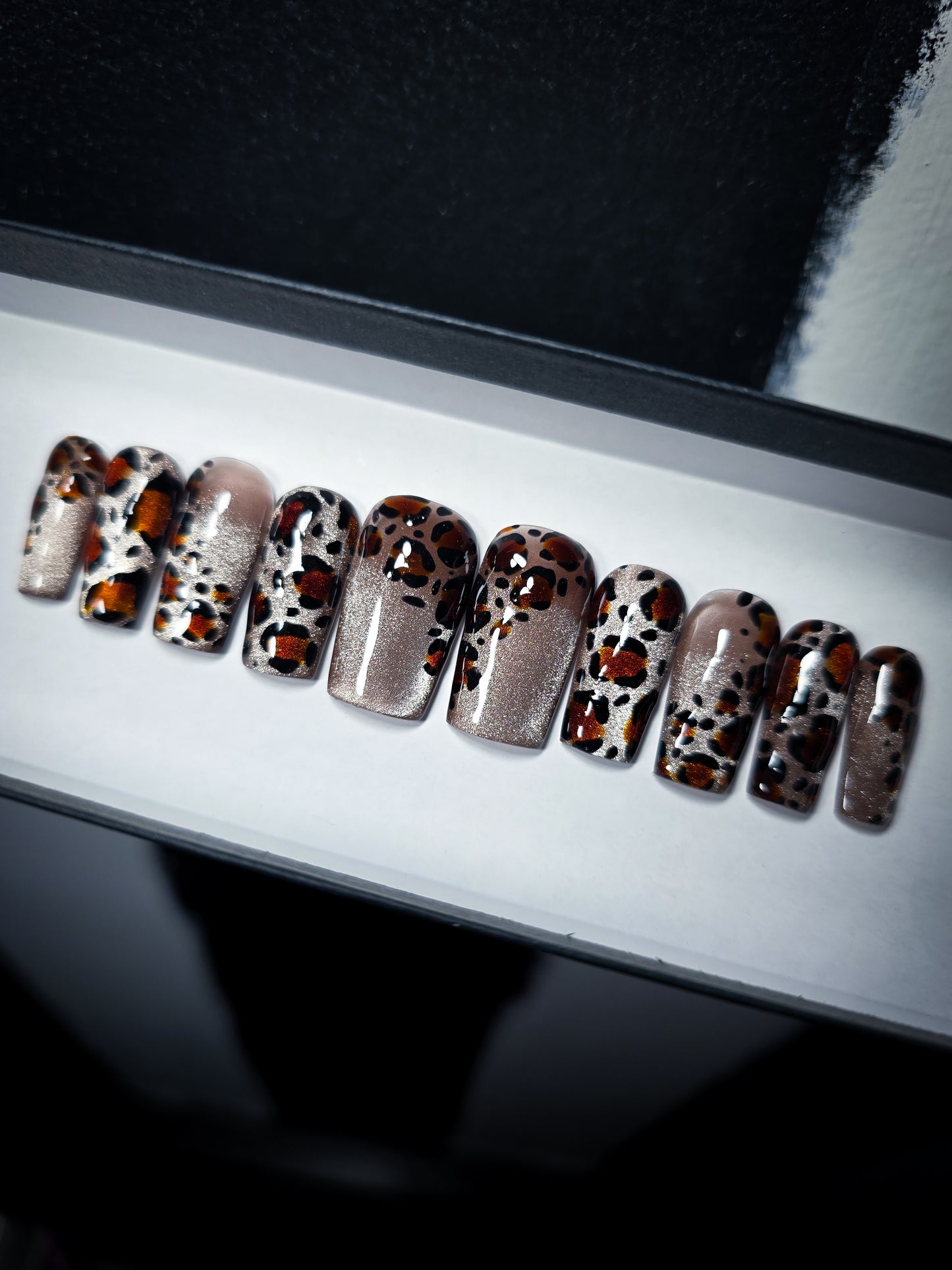 Leopard Skin Press on Nail set