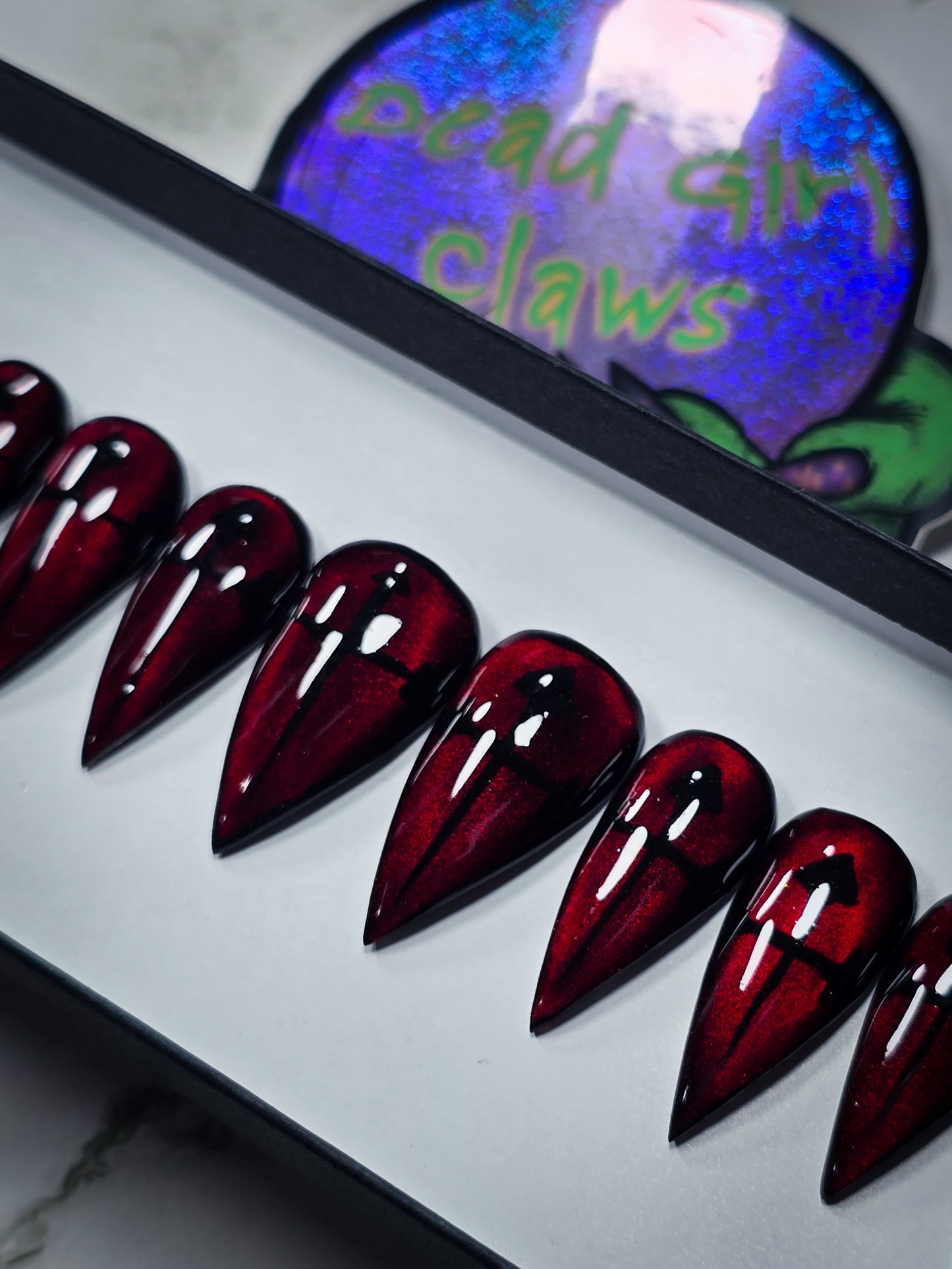 Vampire Temptation Press on Nail Set