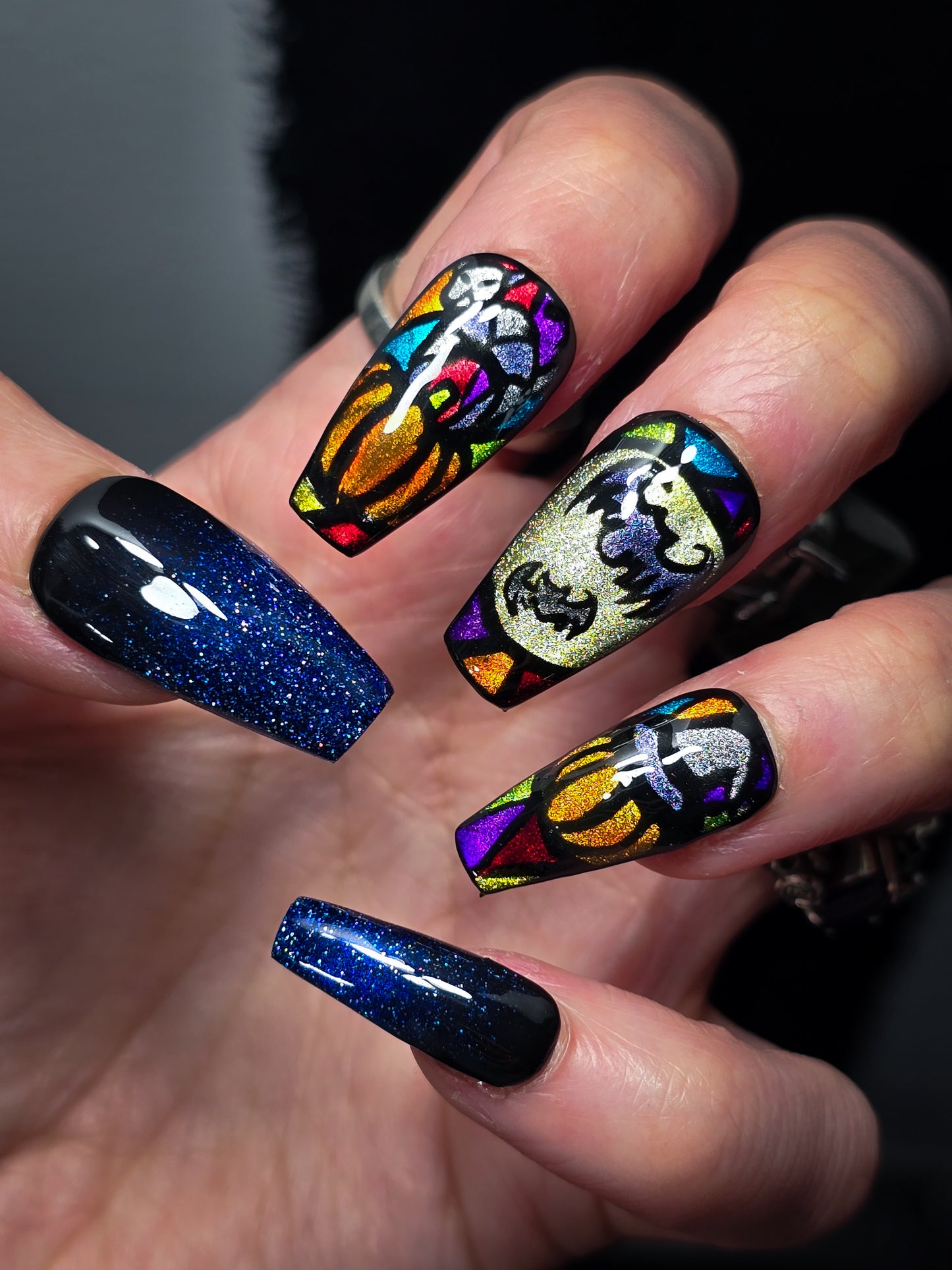 Scare Ya Later! Press on Nail Set