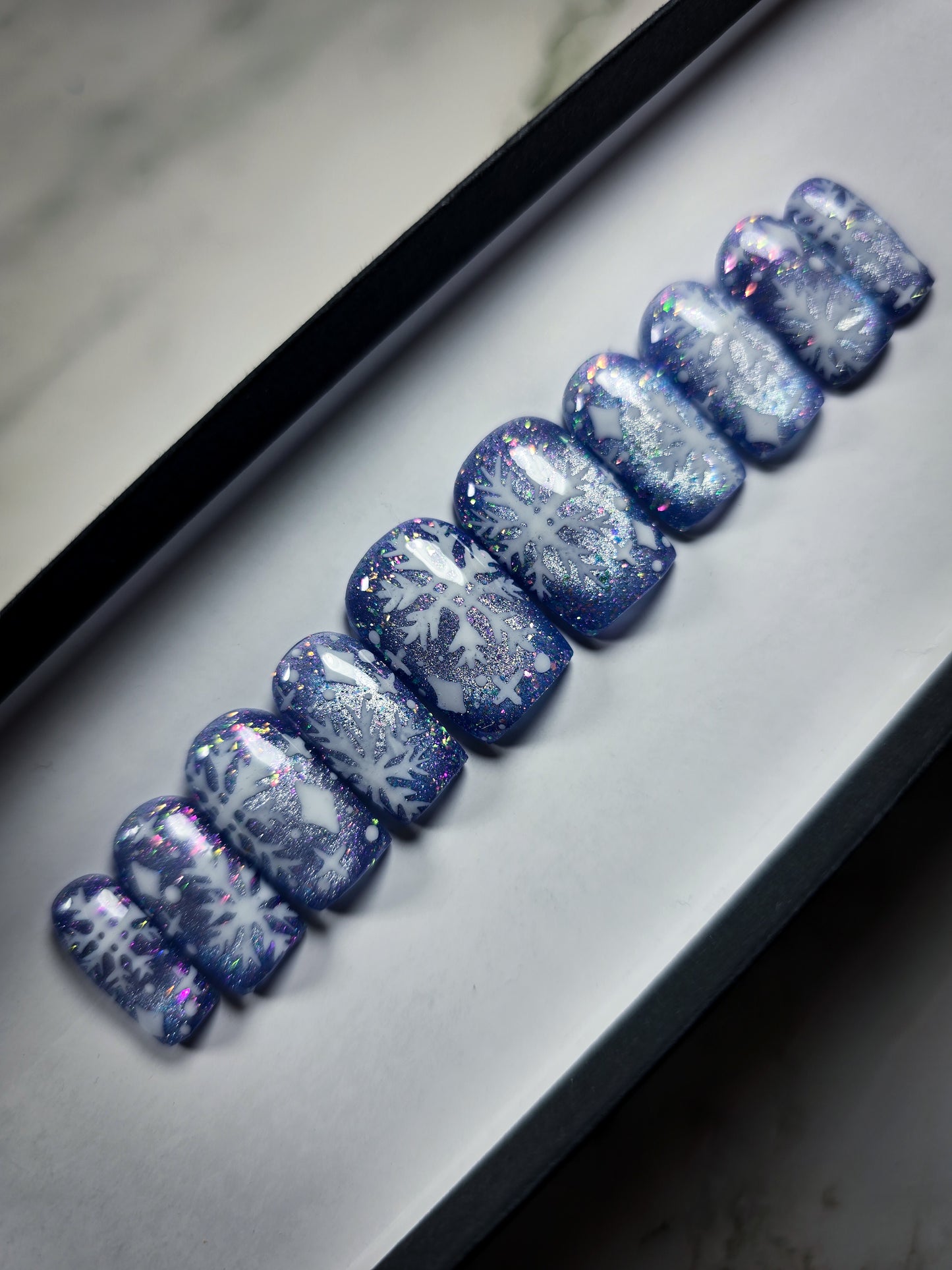 Winter Queen Press on Nail Set