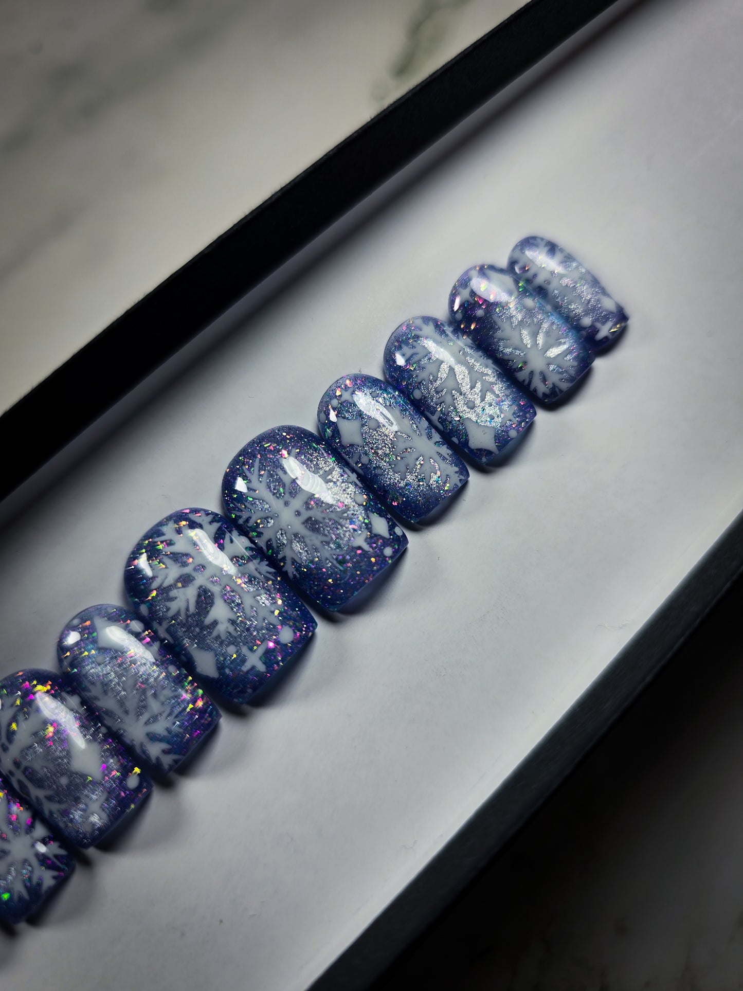 Winter Queen Press on Nail Set