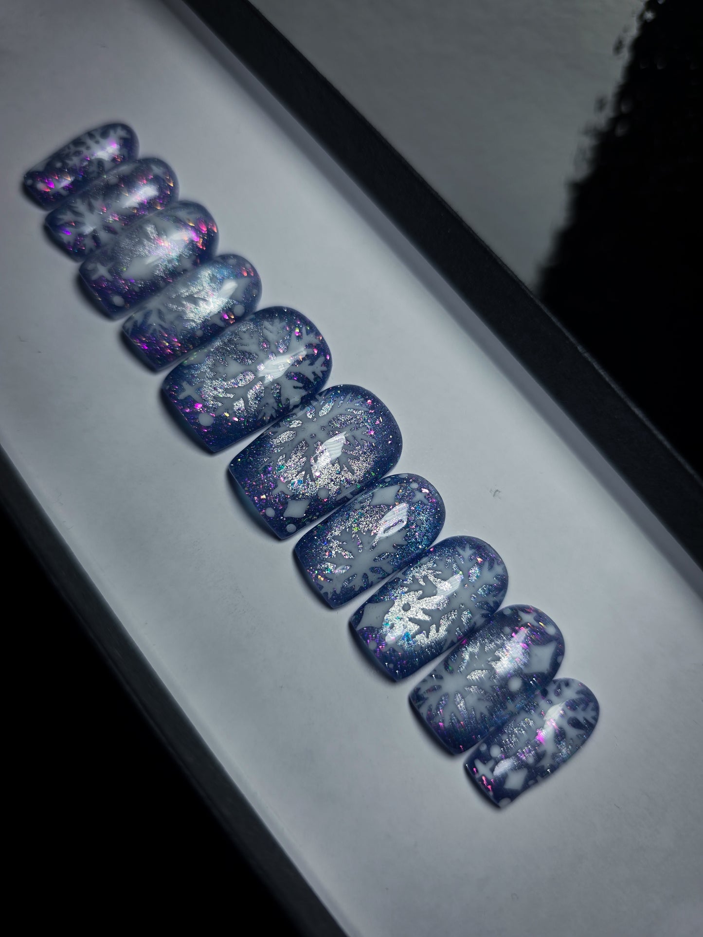 Winter Queen Press on Nail Set