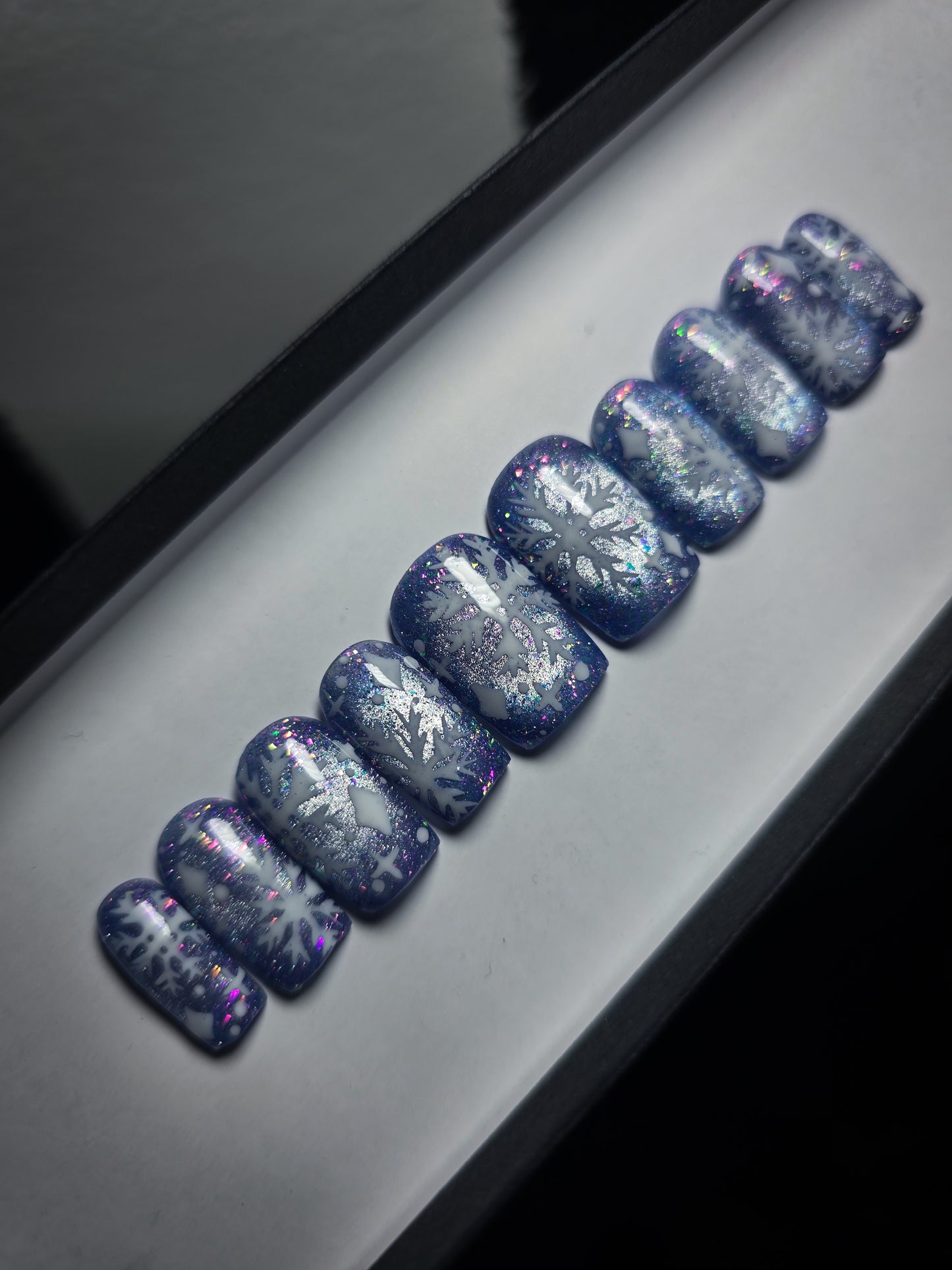 Winter Queen Press on Nail Set