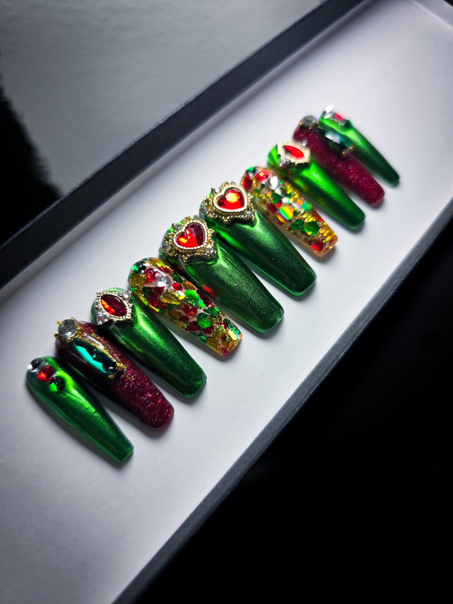 Holiday Bling Press on Nail Set