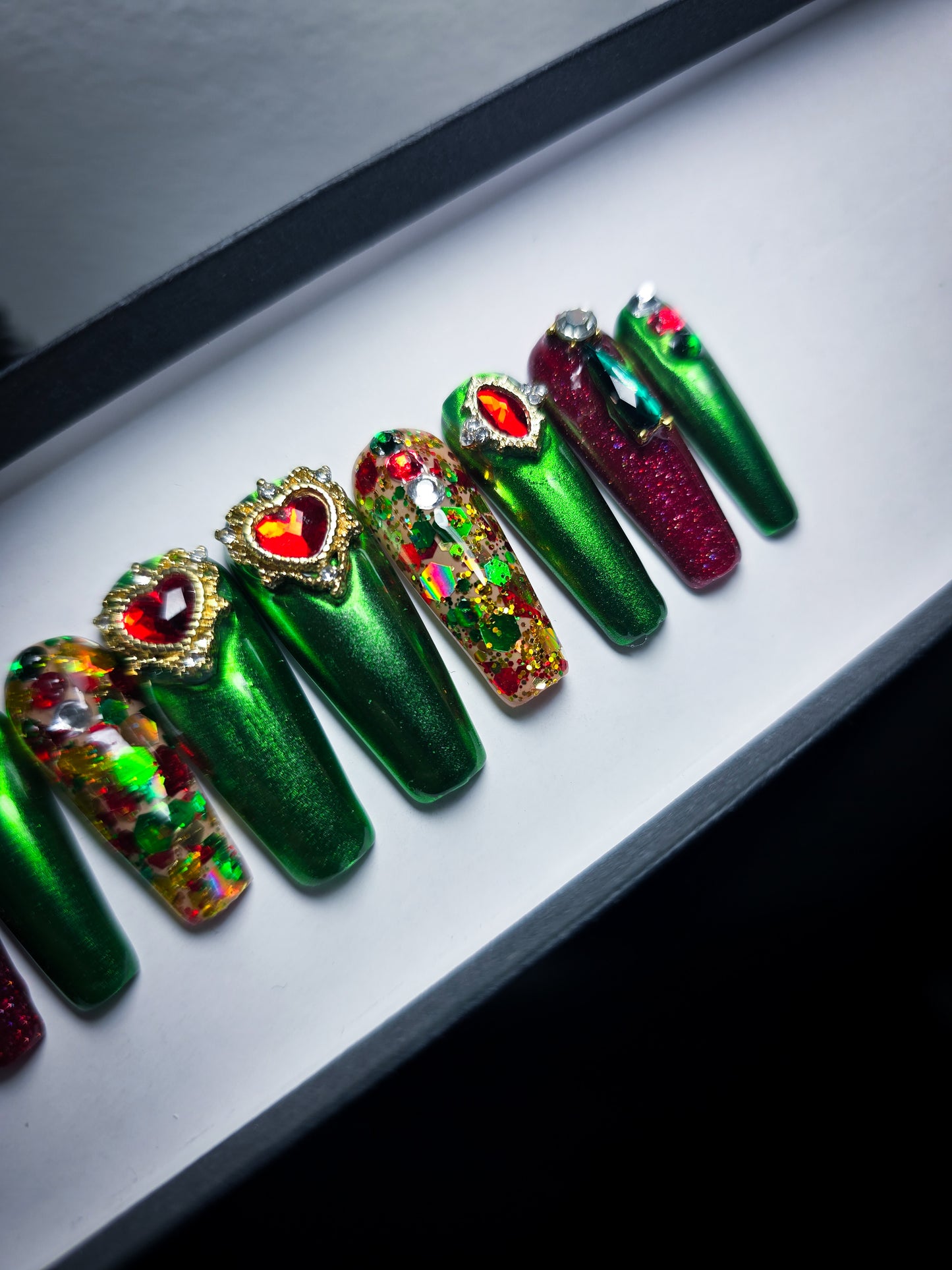 Holiday Bling Press on Nail Set