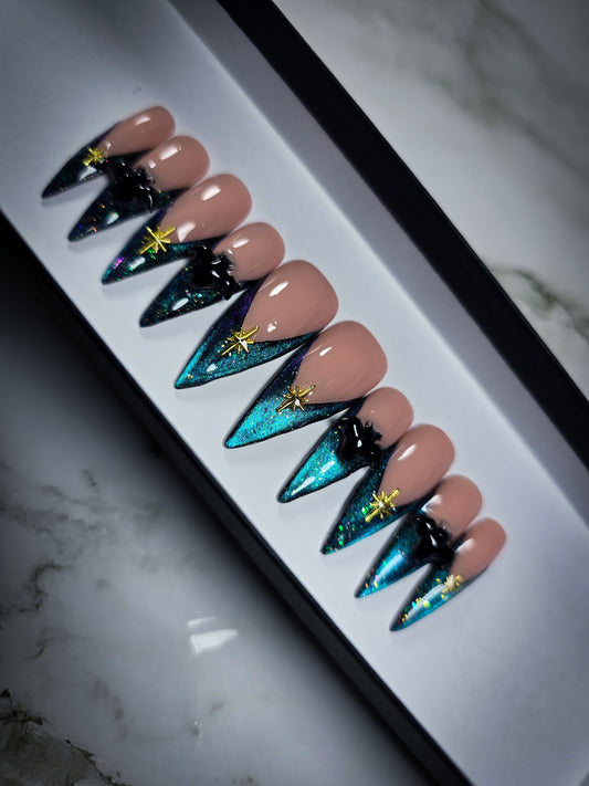 Nocturnal Press on Nail Set