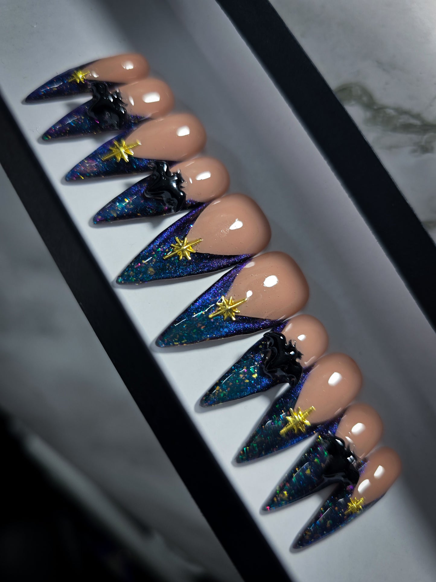 Nocturnal Press on Nail Set