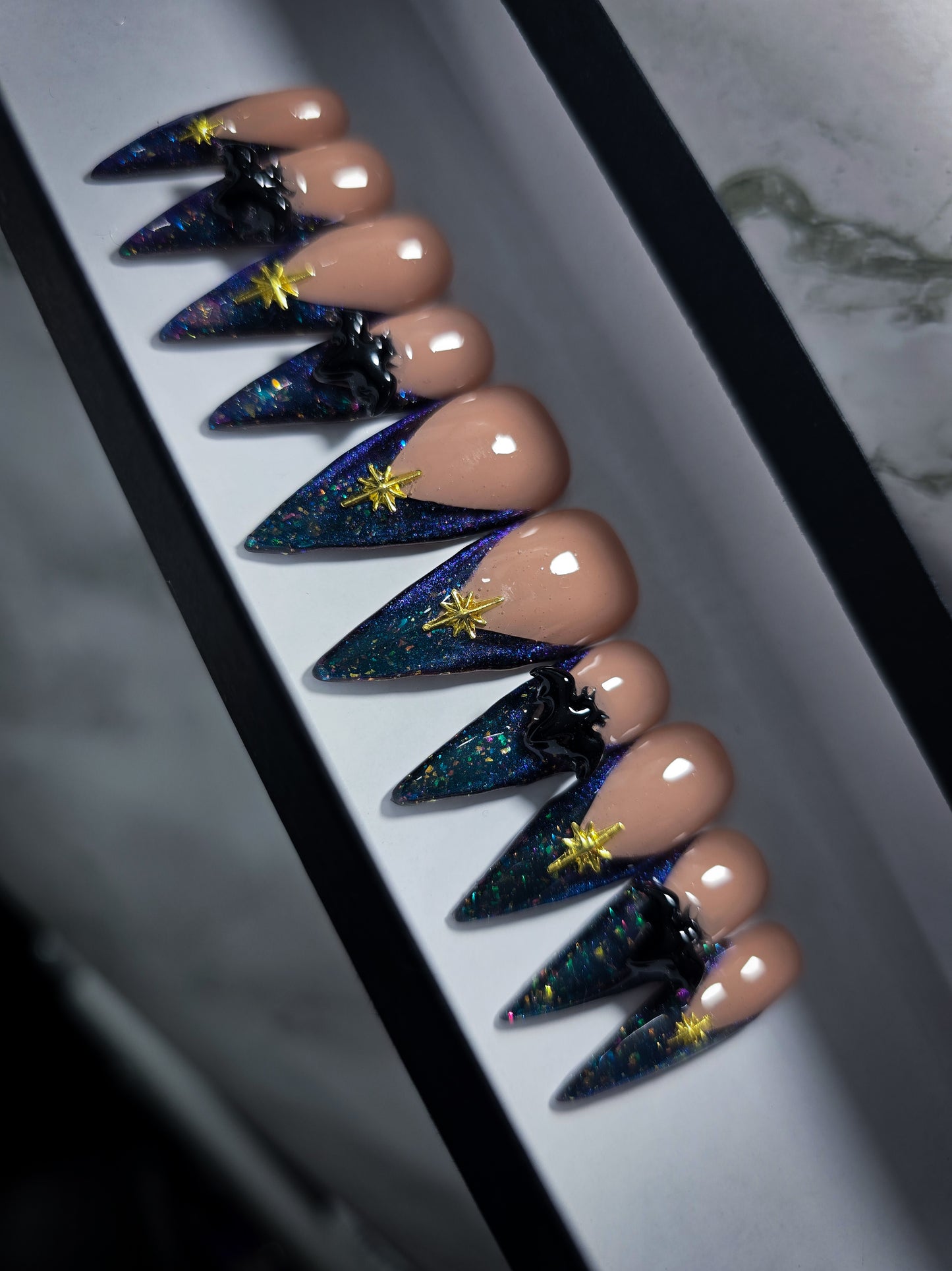 Nocturnal Press on Nail Set