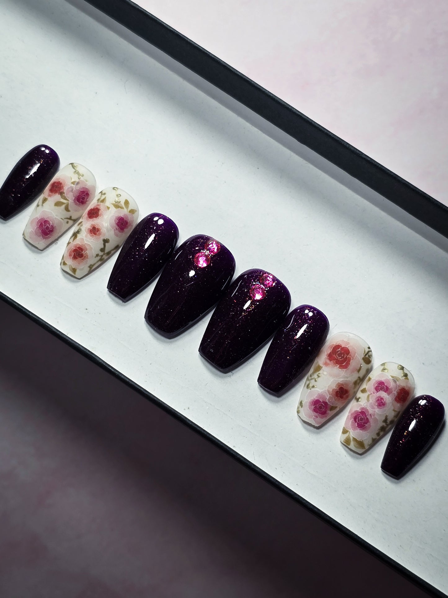 Soft Romance Press on Nail Set