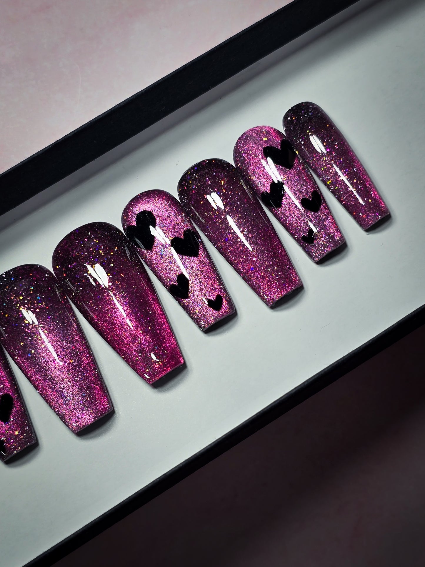 Follow Your Heart Press on Nail Set
