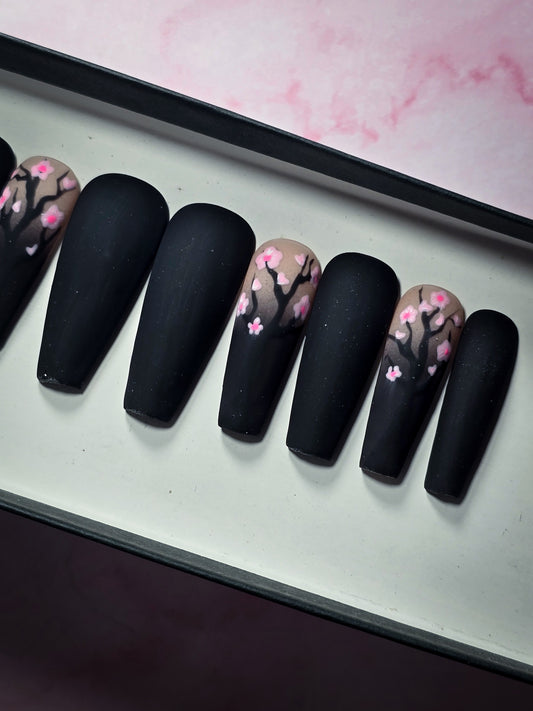 Sweet Blossoms Press on Nail set
