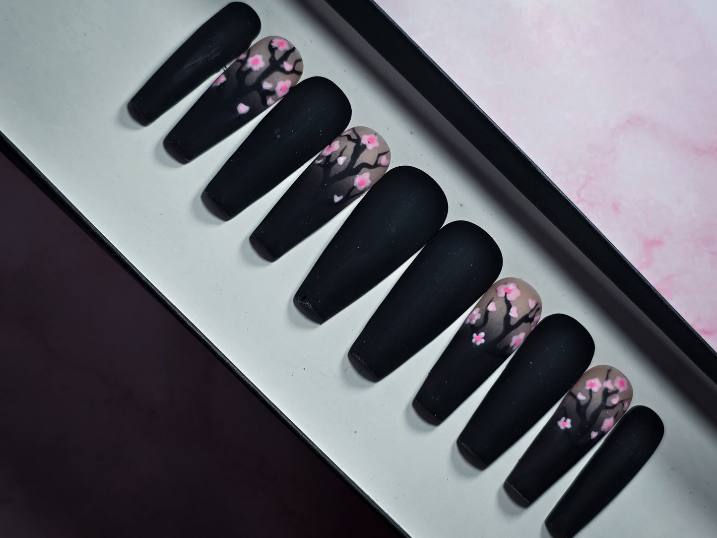 Sweet Blossoms Press on Nail set