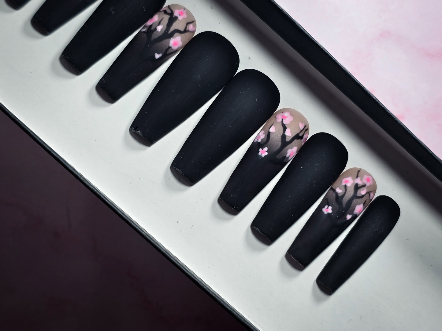 Sweet Blossoms Press on Nail set