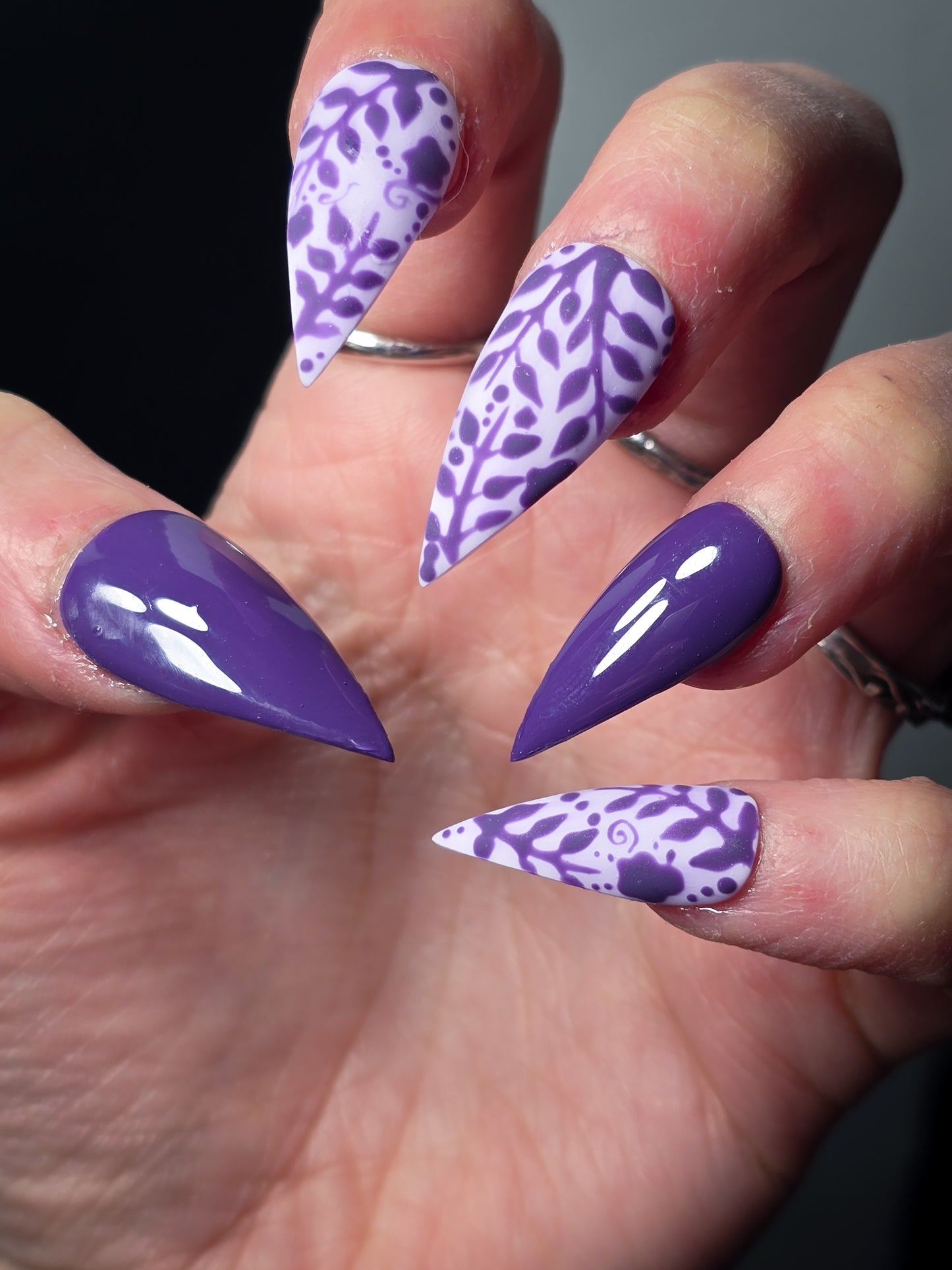 Full Bloom Press on Nail Set