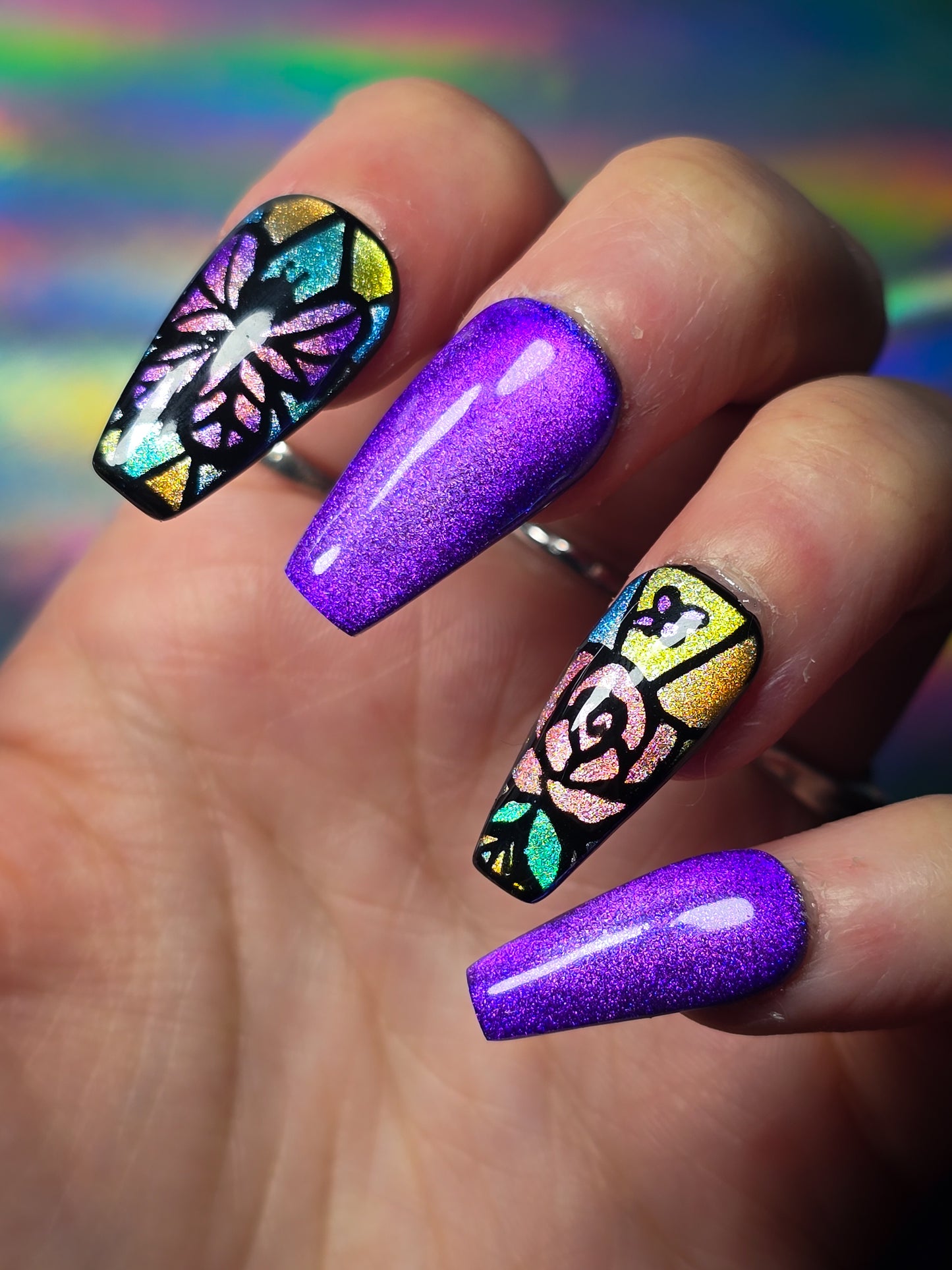 Nature Awakens Me Press on Nail Set