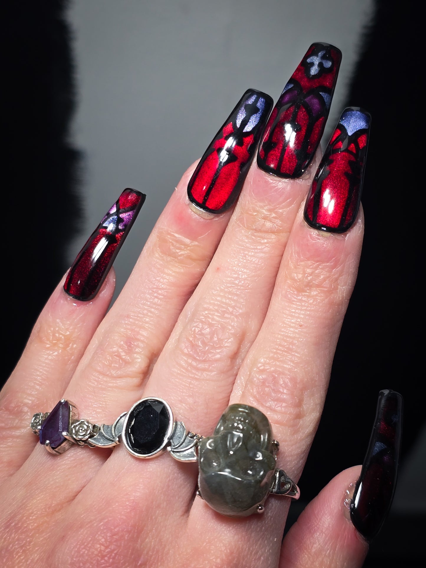 Cathedral Press on Nail Set