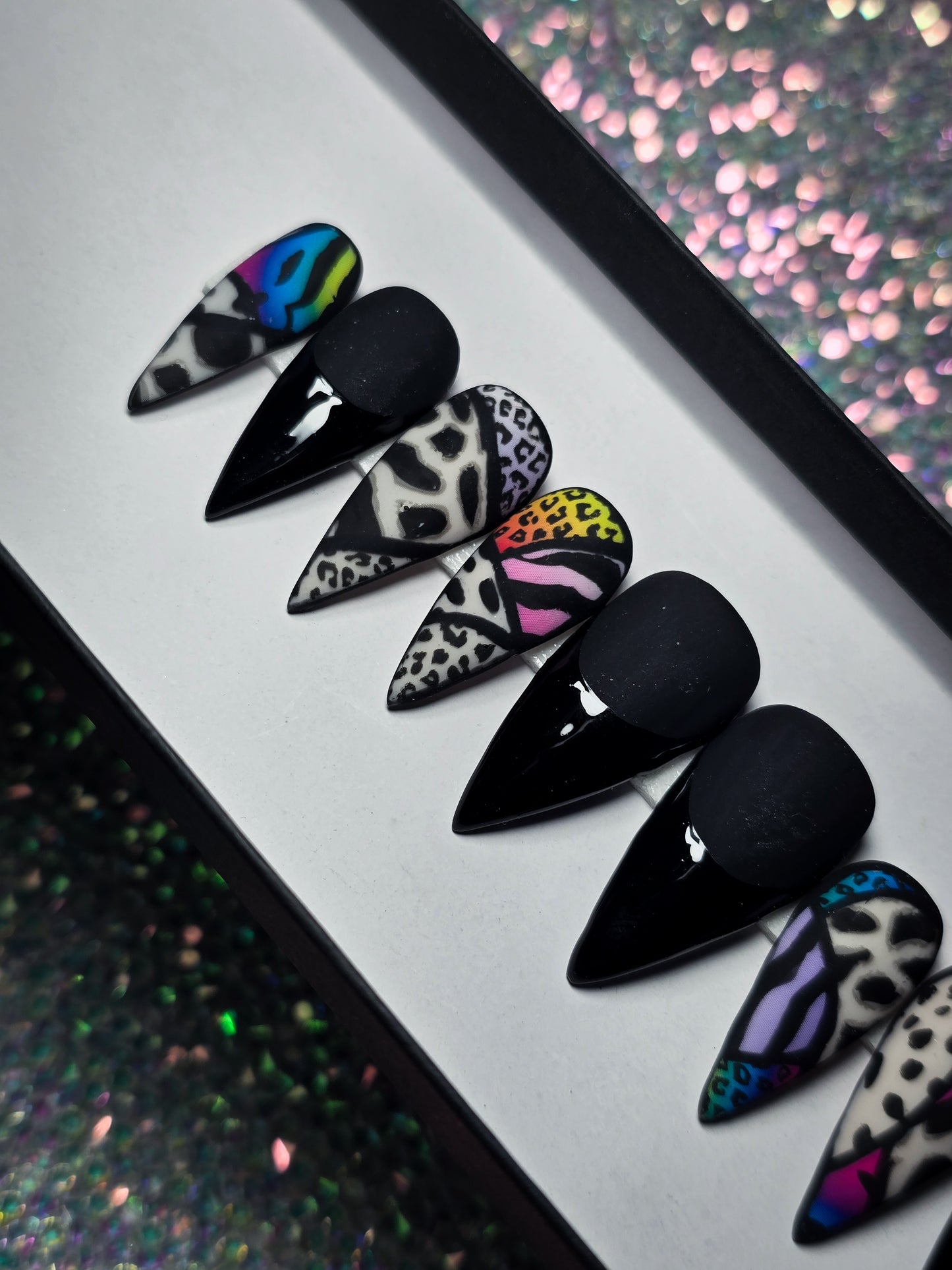 Wildcat Press on Nail Set (Thermal & Glow in the Dark)