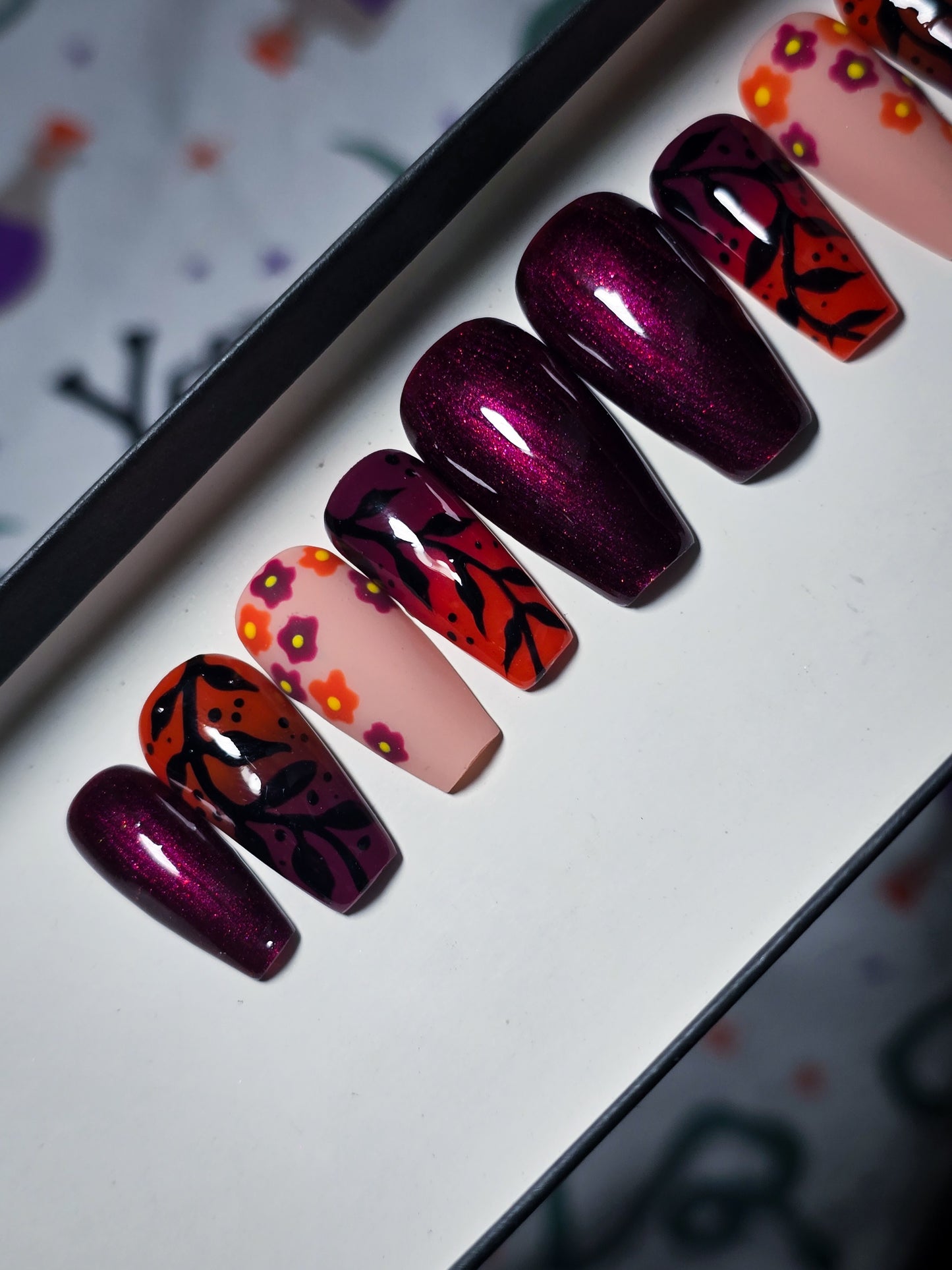 Autumn Whispers Press on Nail Set