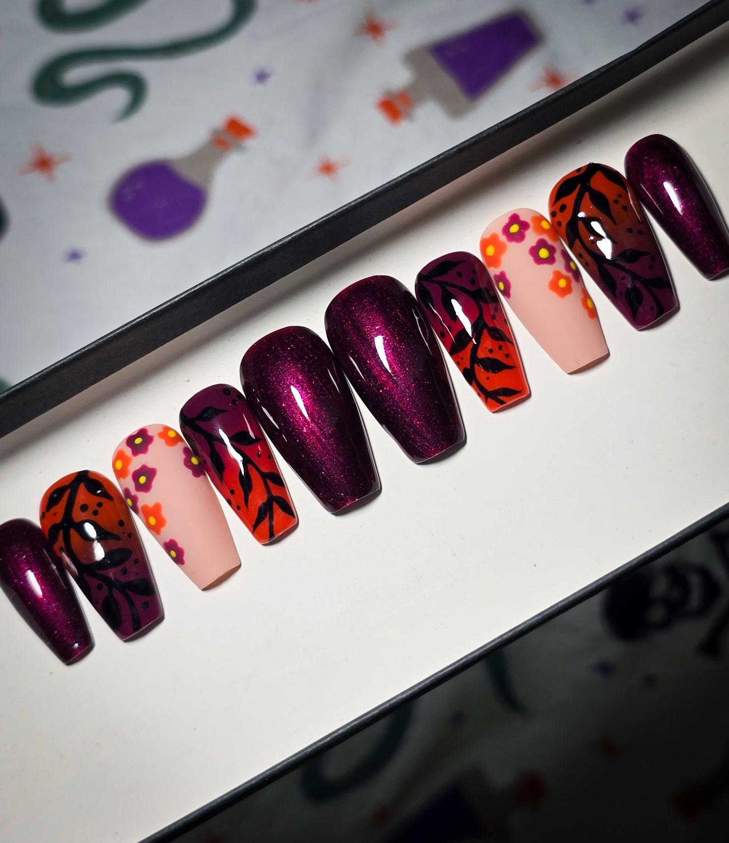 Autumn Whispers Press on Nail Set