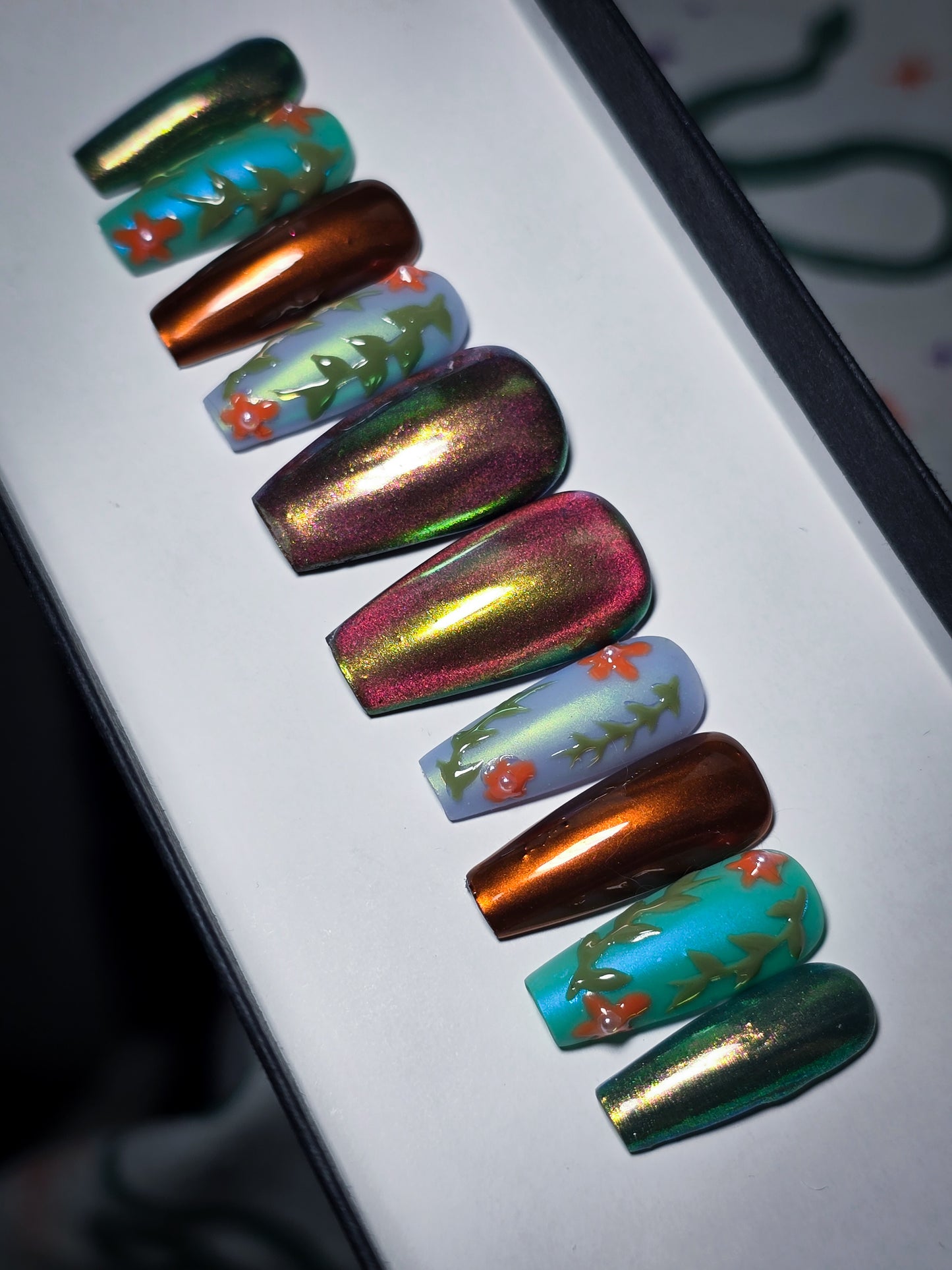 Season of Change Press on Nail Set