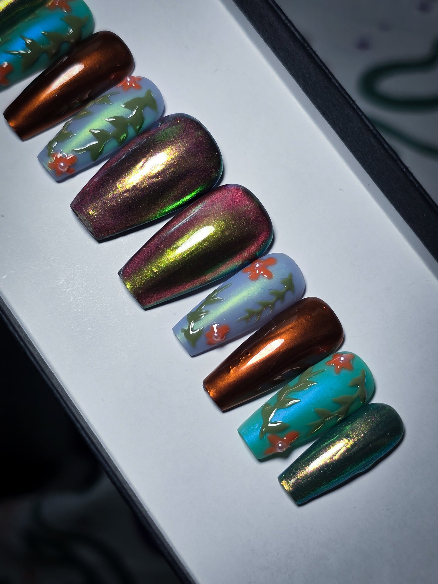 Season of Change Press on Nail Set