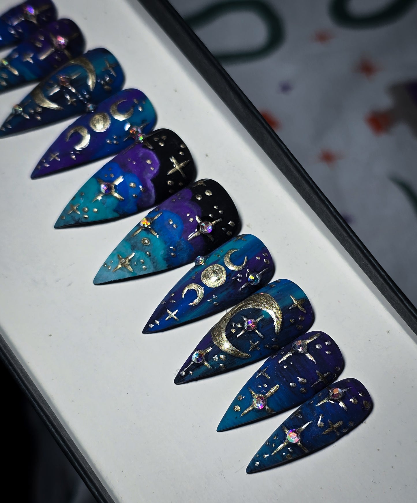Dark Sky Magic Press on Nail Set