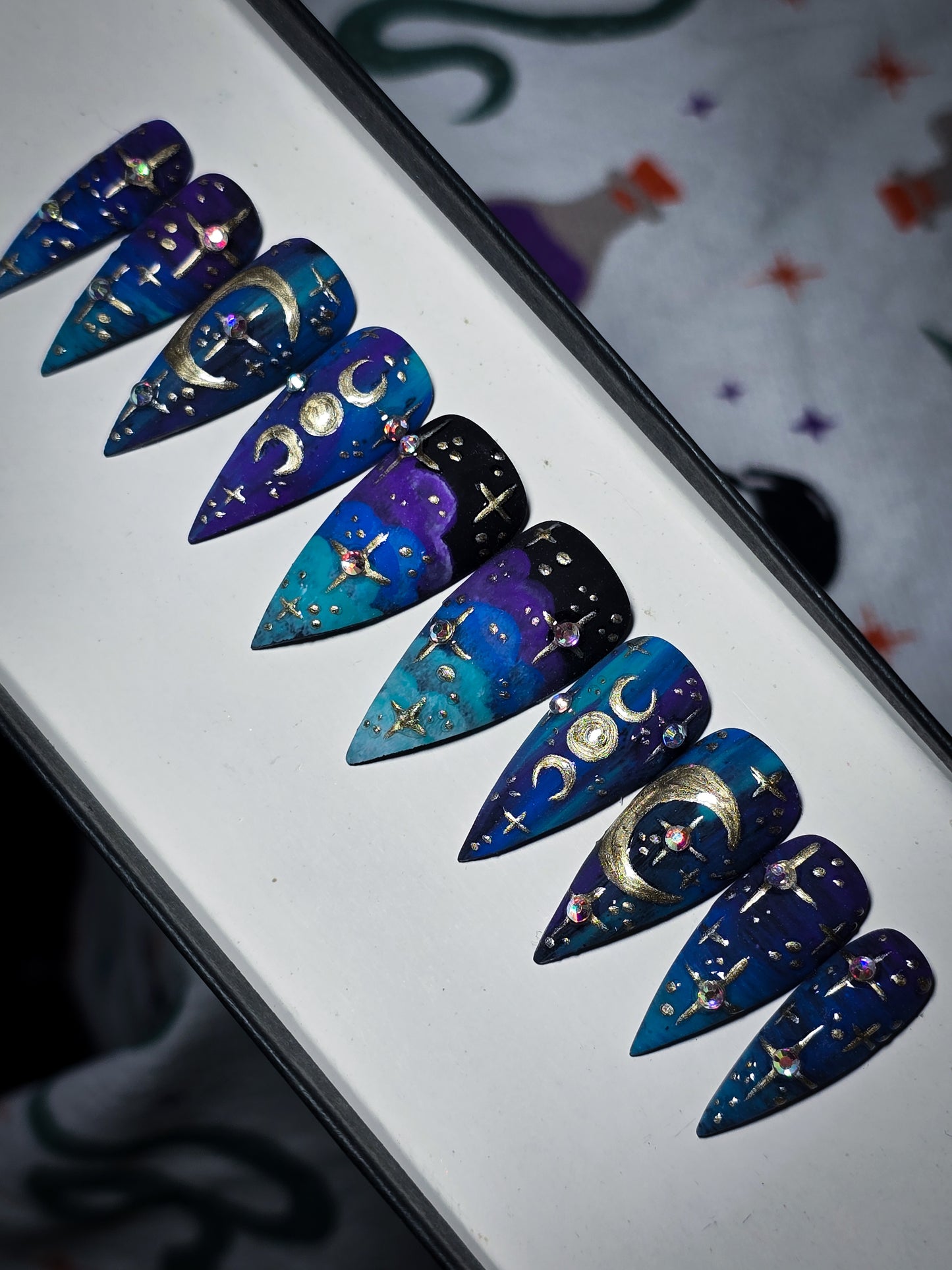 Dark Sky Magic Press on Nail Set