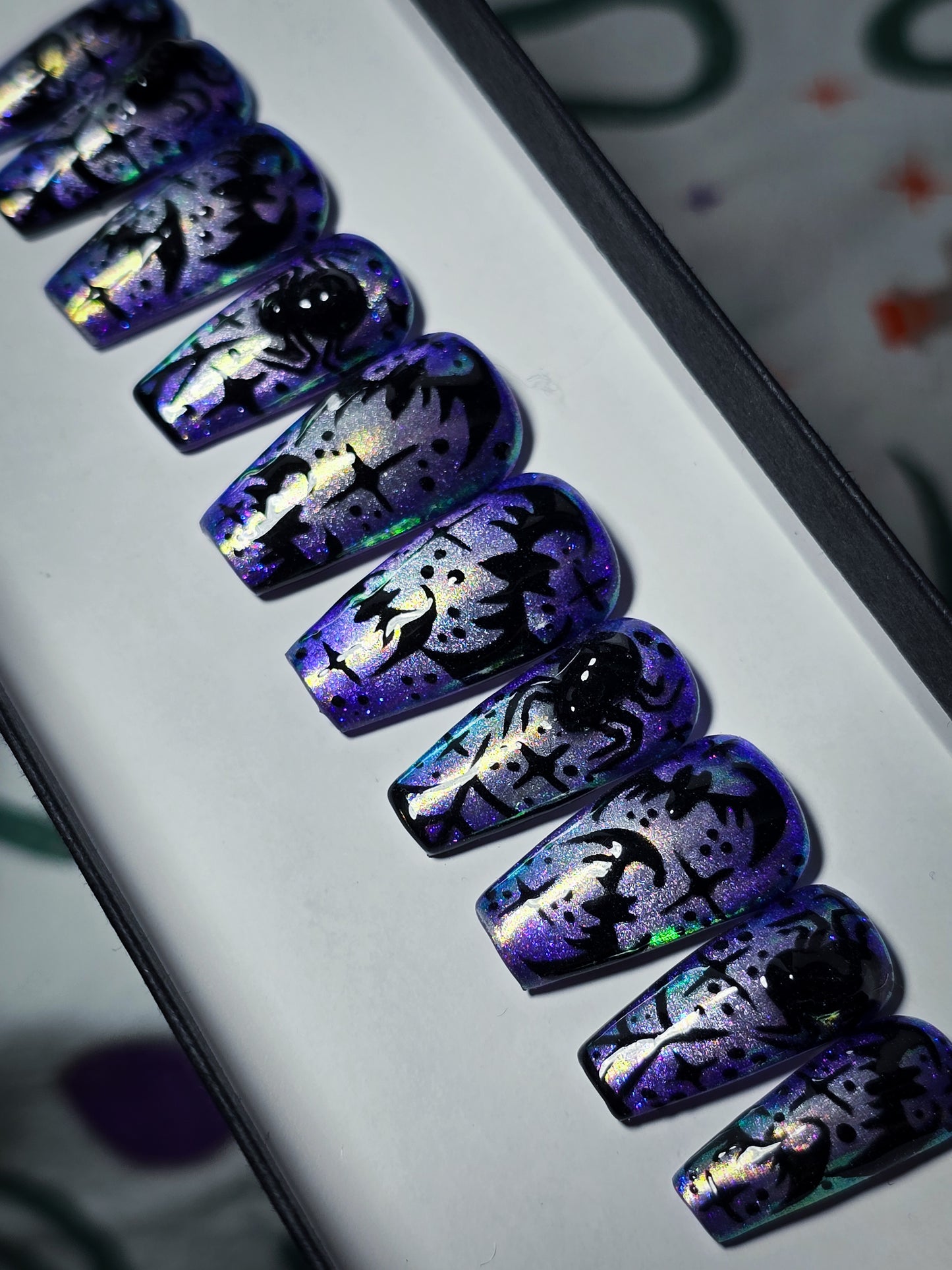 Midnight Mystery Press on Nail Set