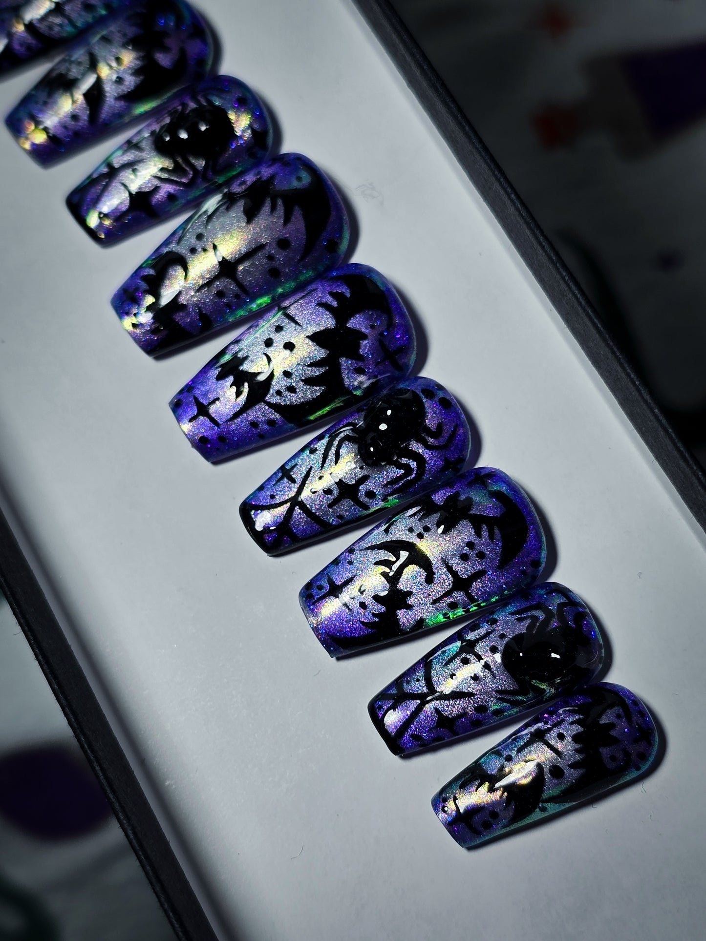 Midnight Mystery Press on Nail Set