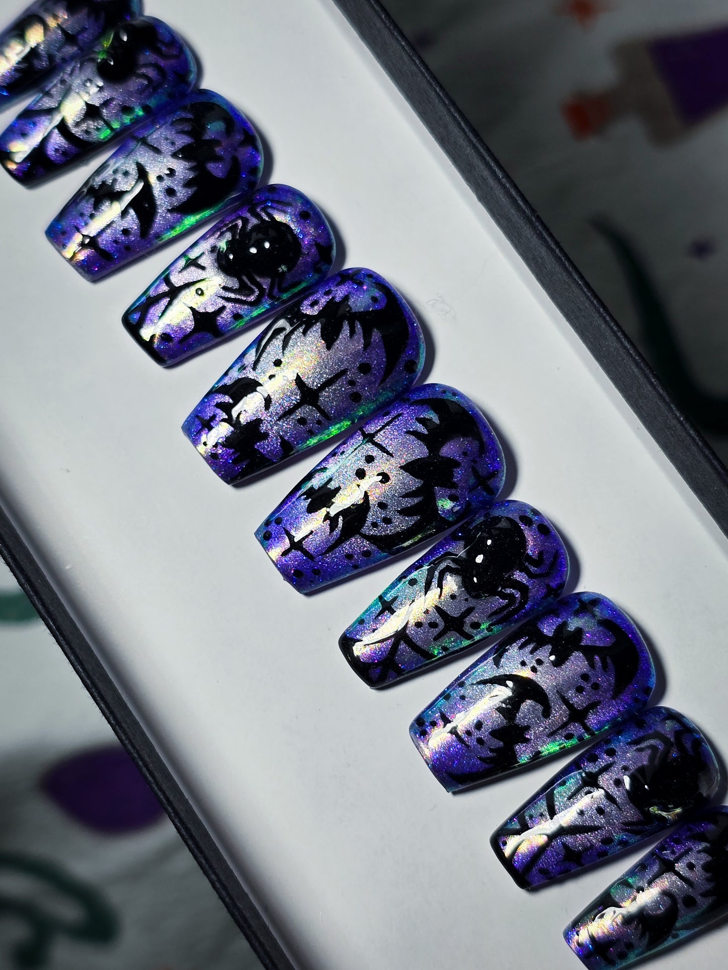 Midnight Mystery Press on Nail Set