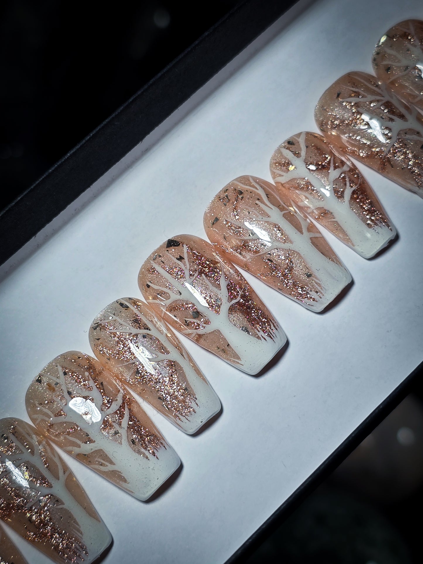 Whispers in Gold Press on Nail Set