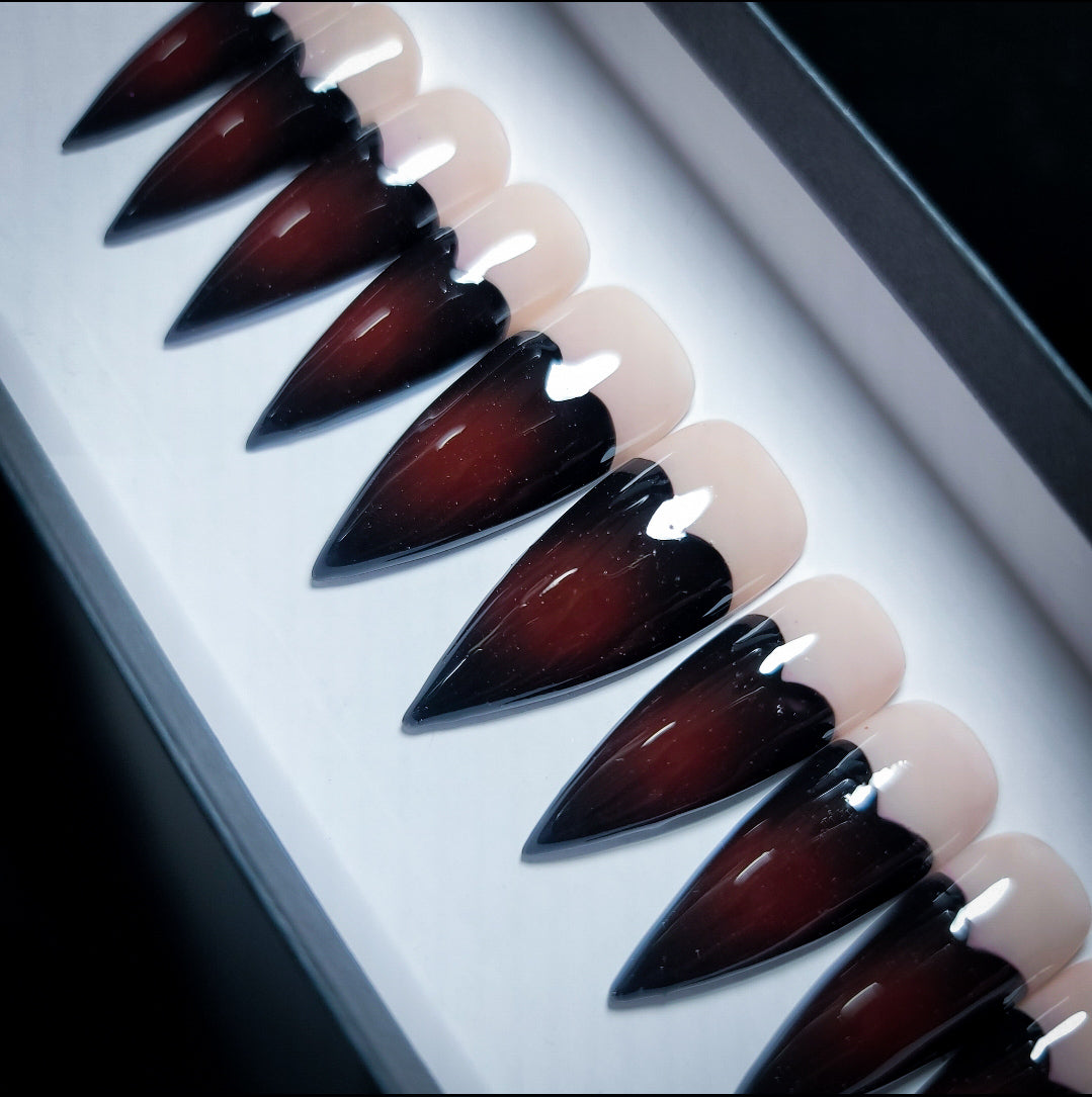 Vampire Heart Press on Nail Set