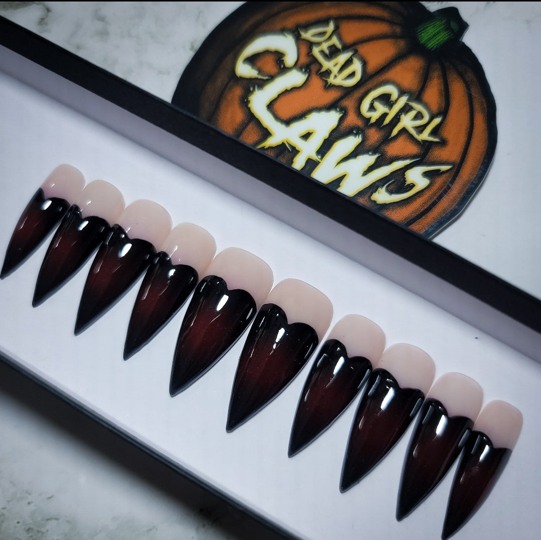 Vampire Heart Press on Nail Set