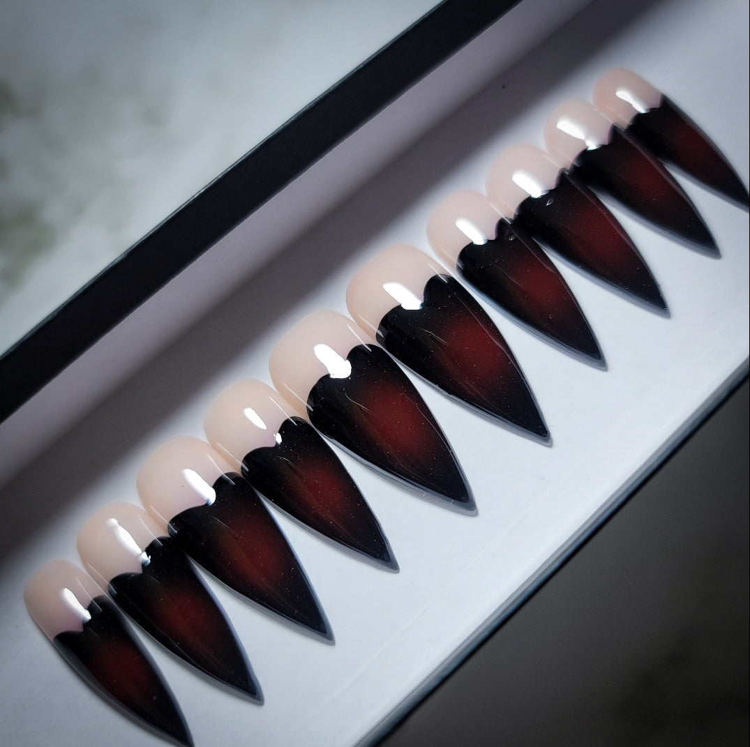 Vampire Heart Press on Nail Set