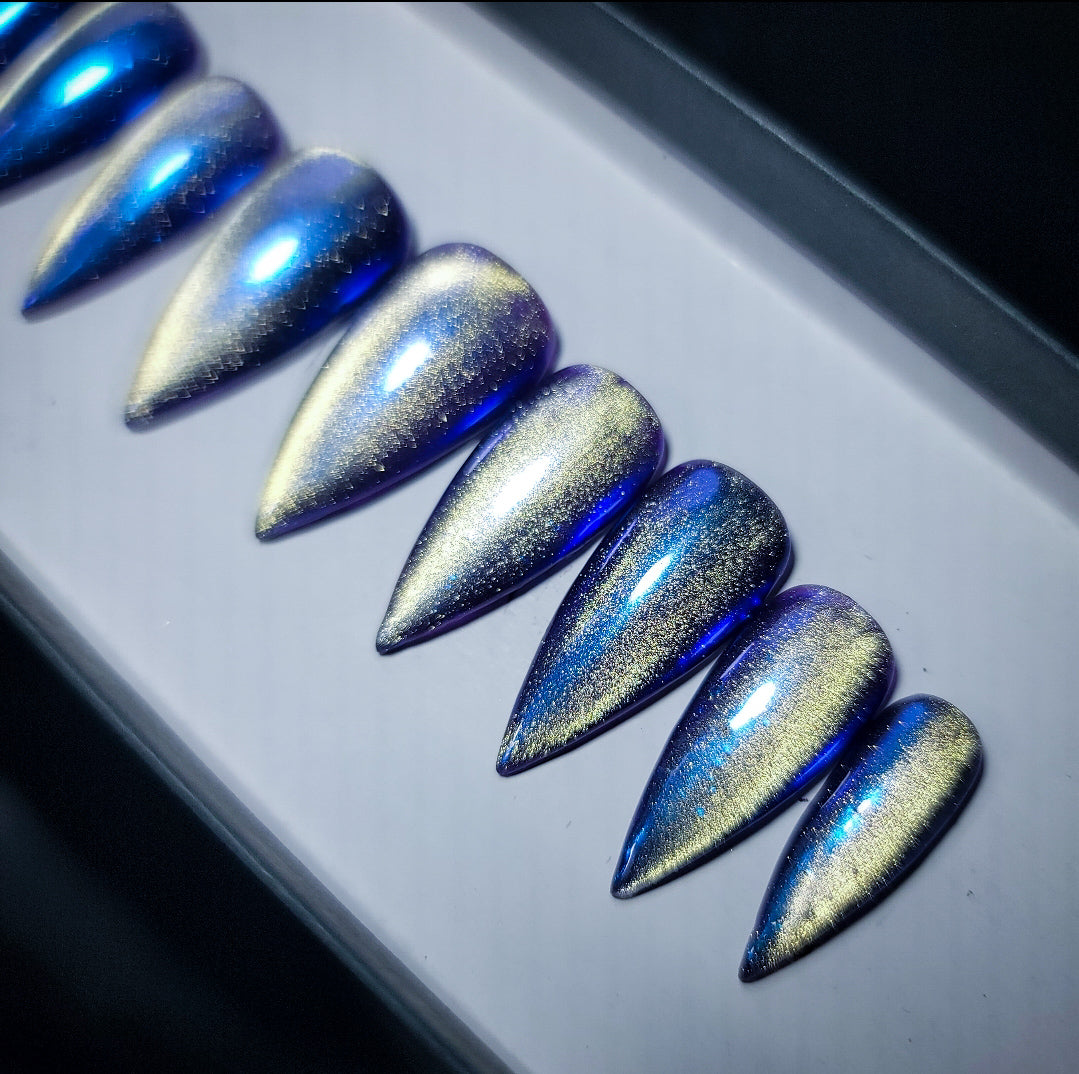 Crystal Ball Press on Nail Set