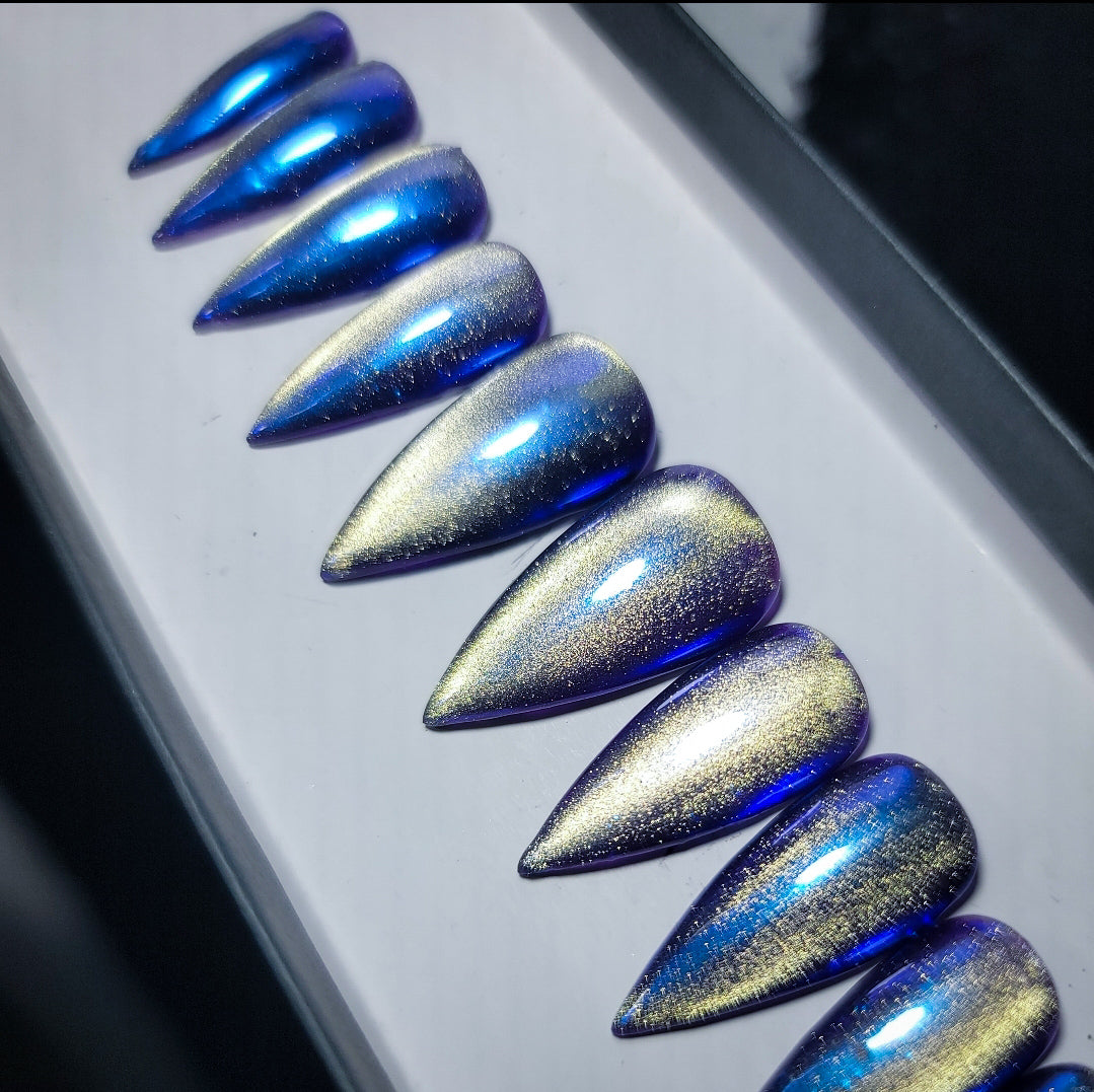 Crystal Ball Press on Nail Set
